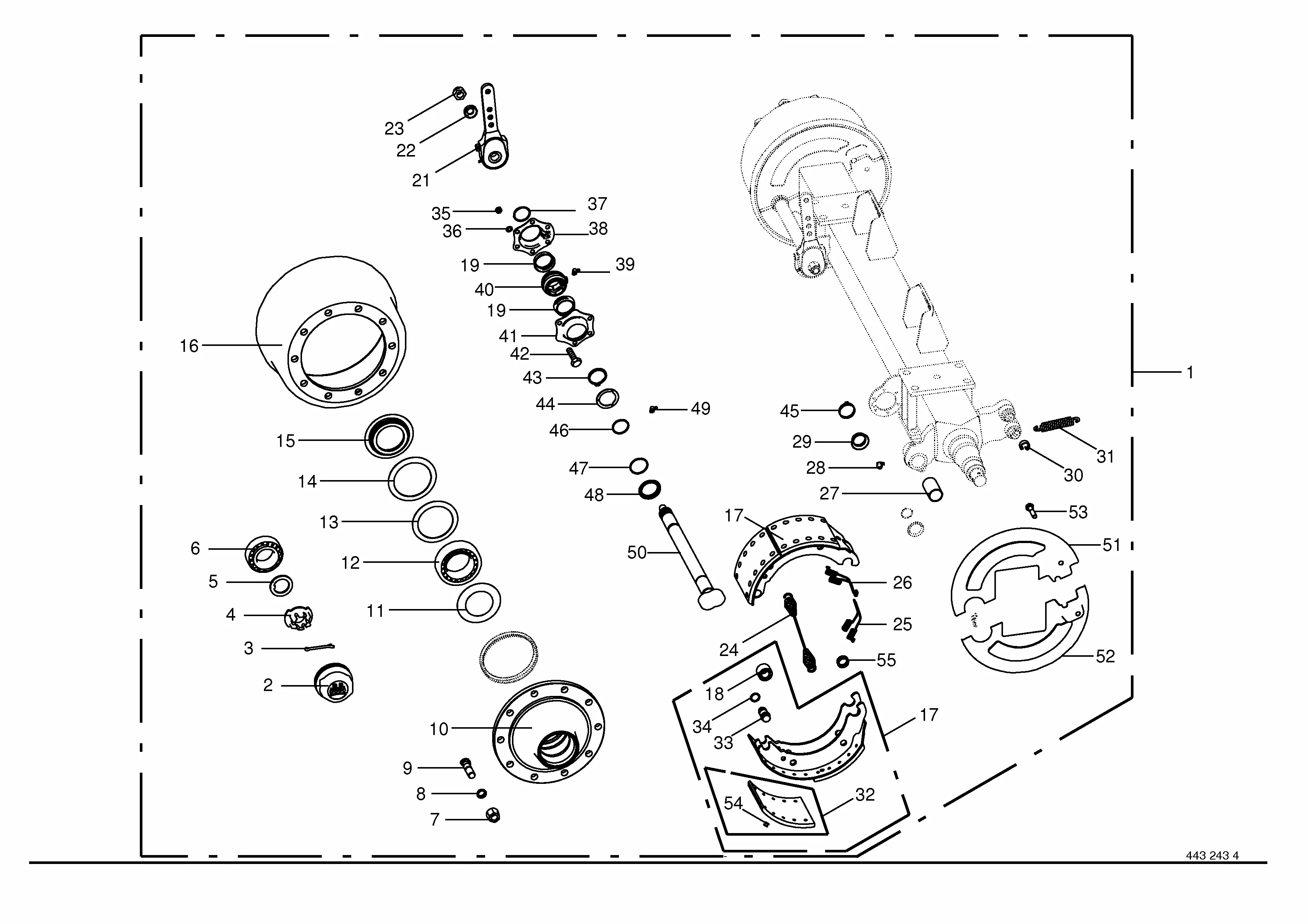 Krone ZX 470-GD / ZX 560-GD S/N 871906 - 898894 Parts Diagrams