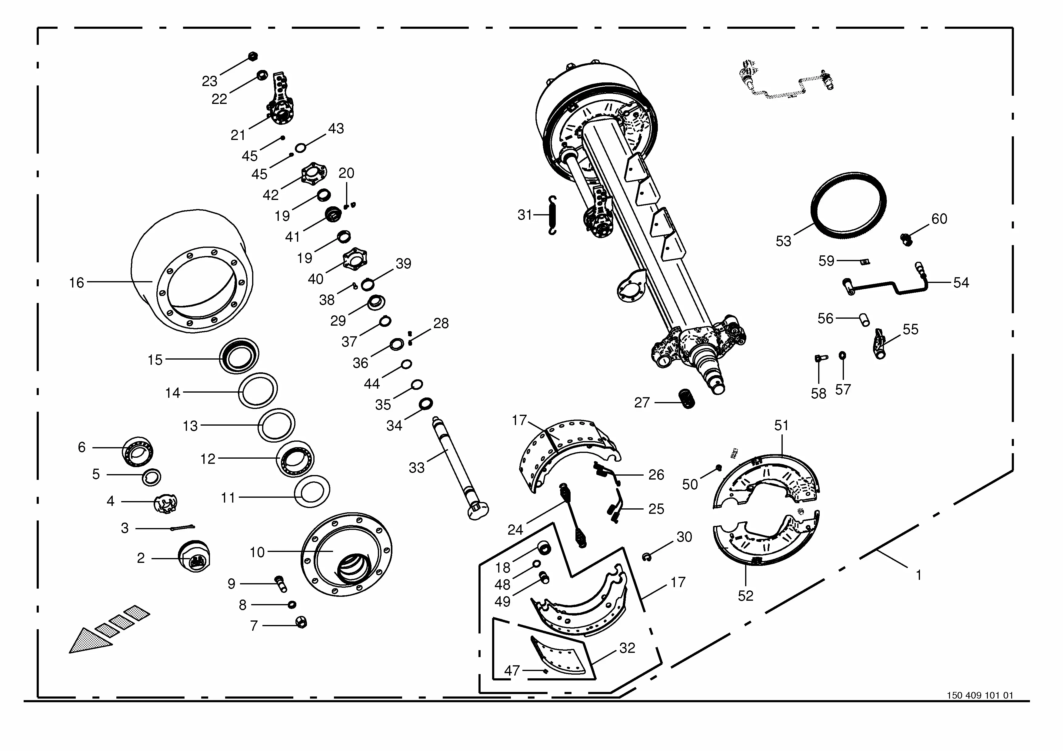 Krone ZX 470-GL / ZX 560-GL S/N 898417 - 898738 Parts Diagrams