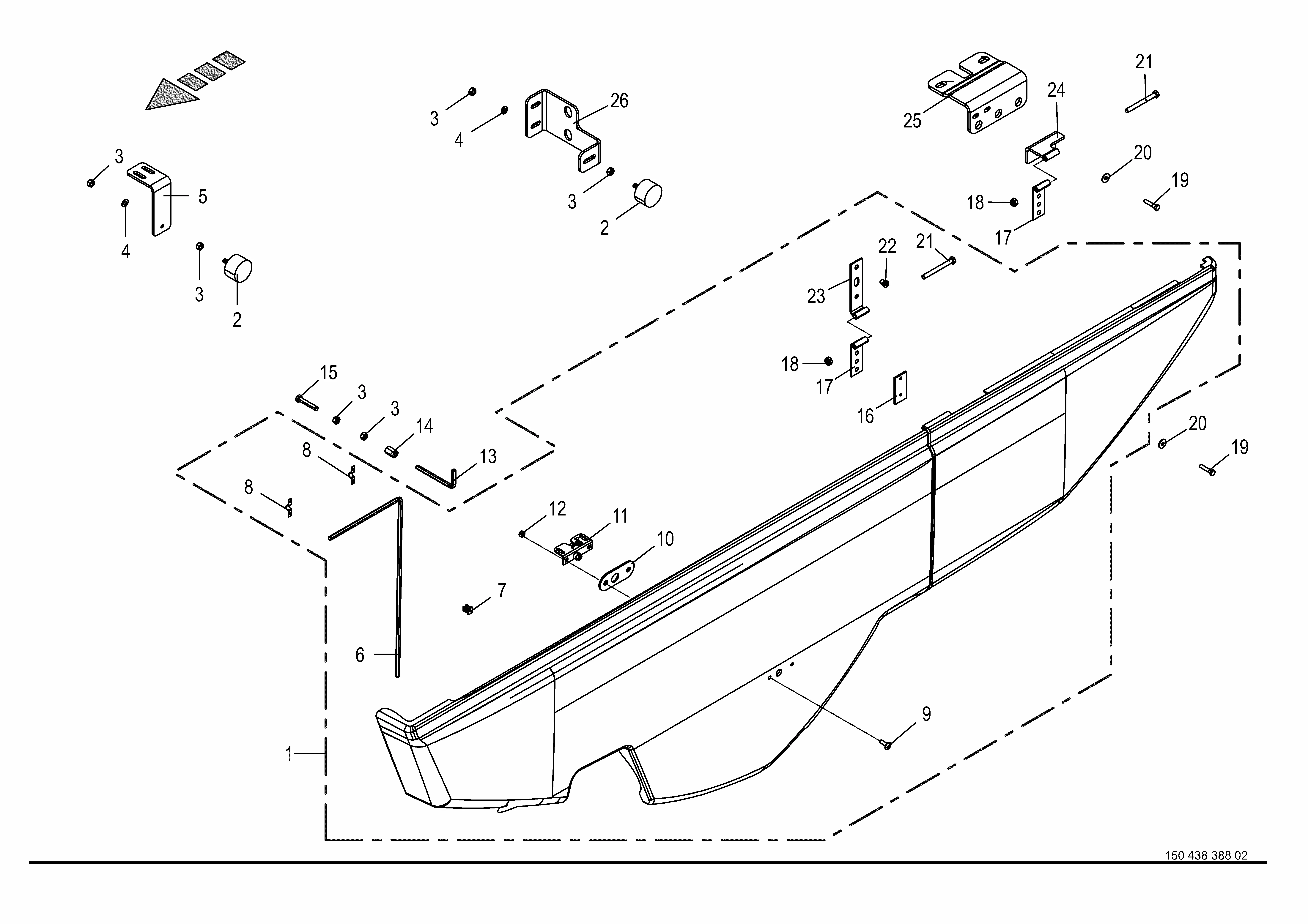 Krone ZX 470-GL / ZX 560-GL S/N 898417 - 898738 Parts Diagrams