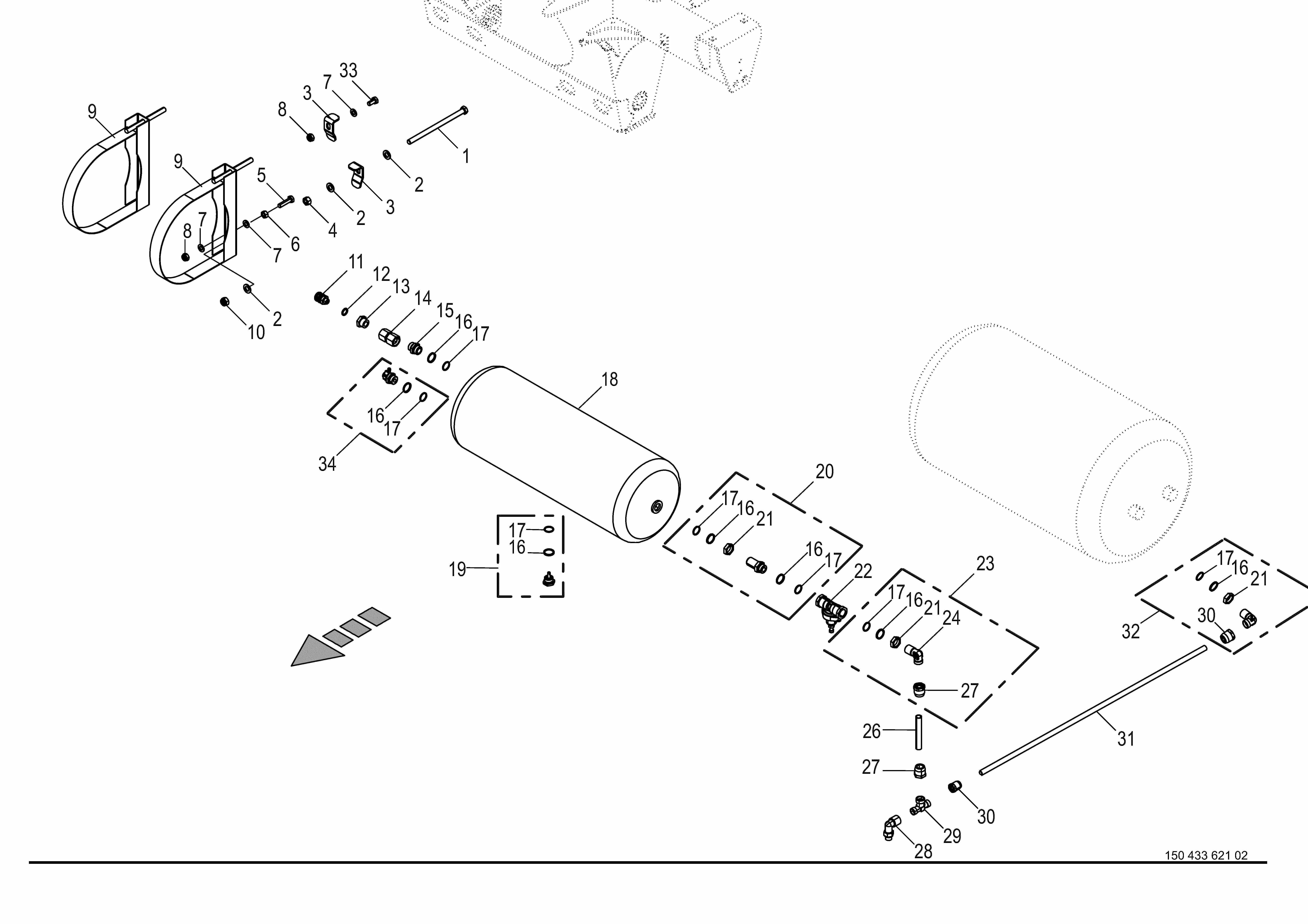 まきのり 4716888 Angle Sensor for Hitachi ZAX330 ZAX470 Excavator