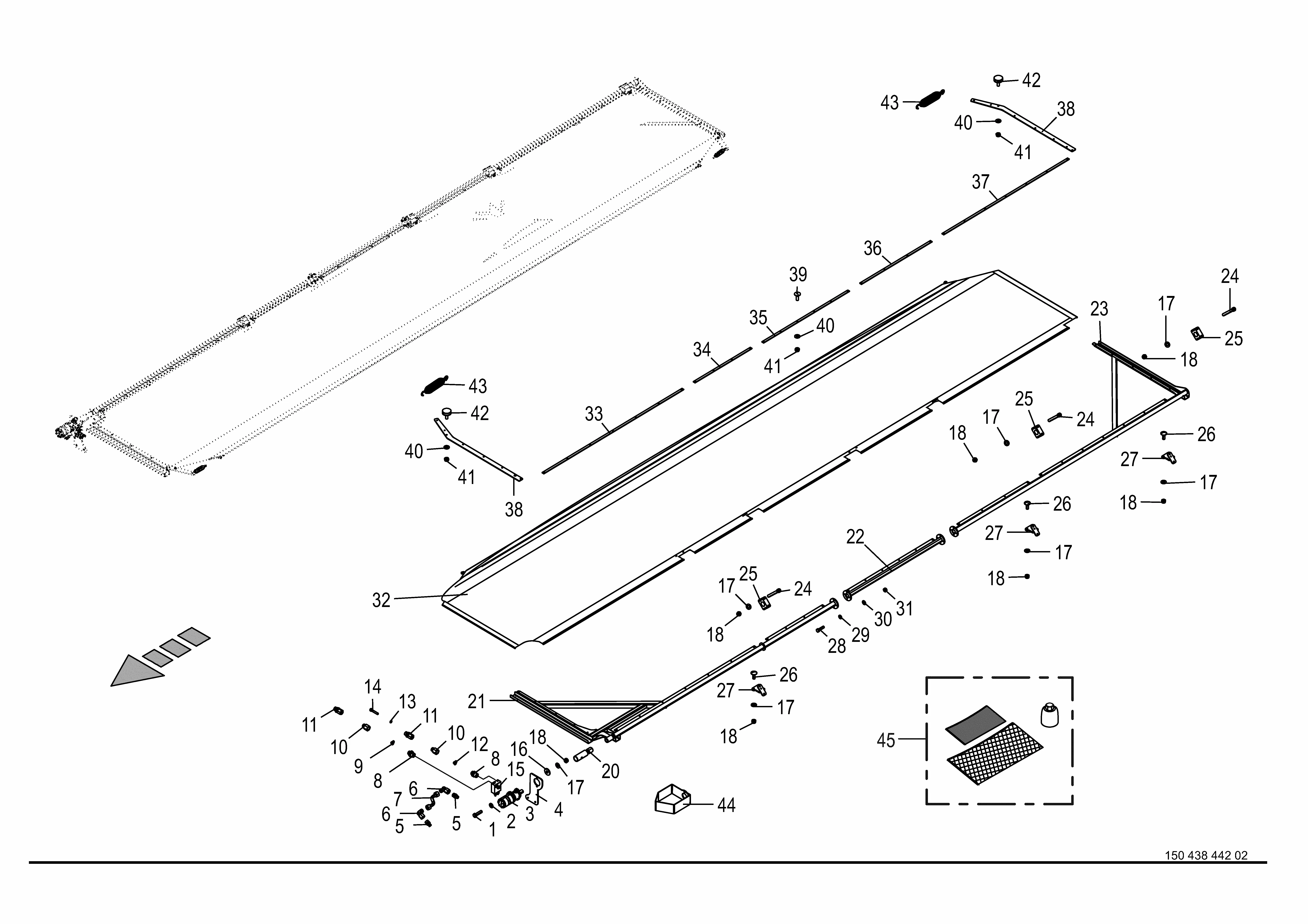 Krone ZX 470-GL / ZX 560-GL S/N 898417 - 898738 Parts Diagrams