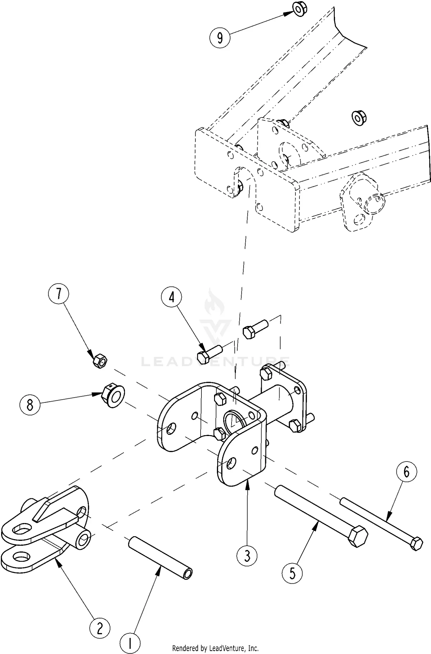 mahoページ Land Pride RC4015 S/N 944960- Parts Diagrams