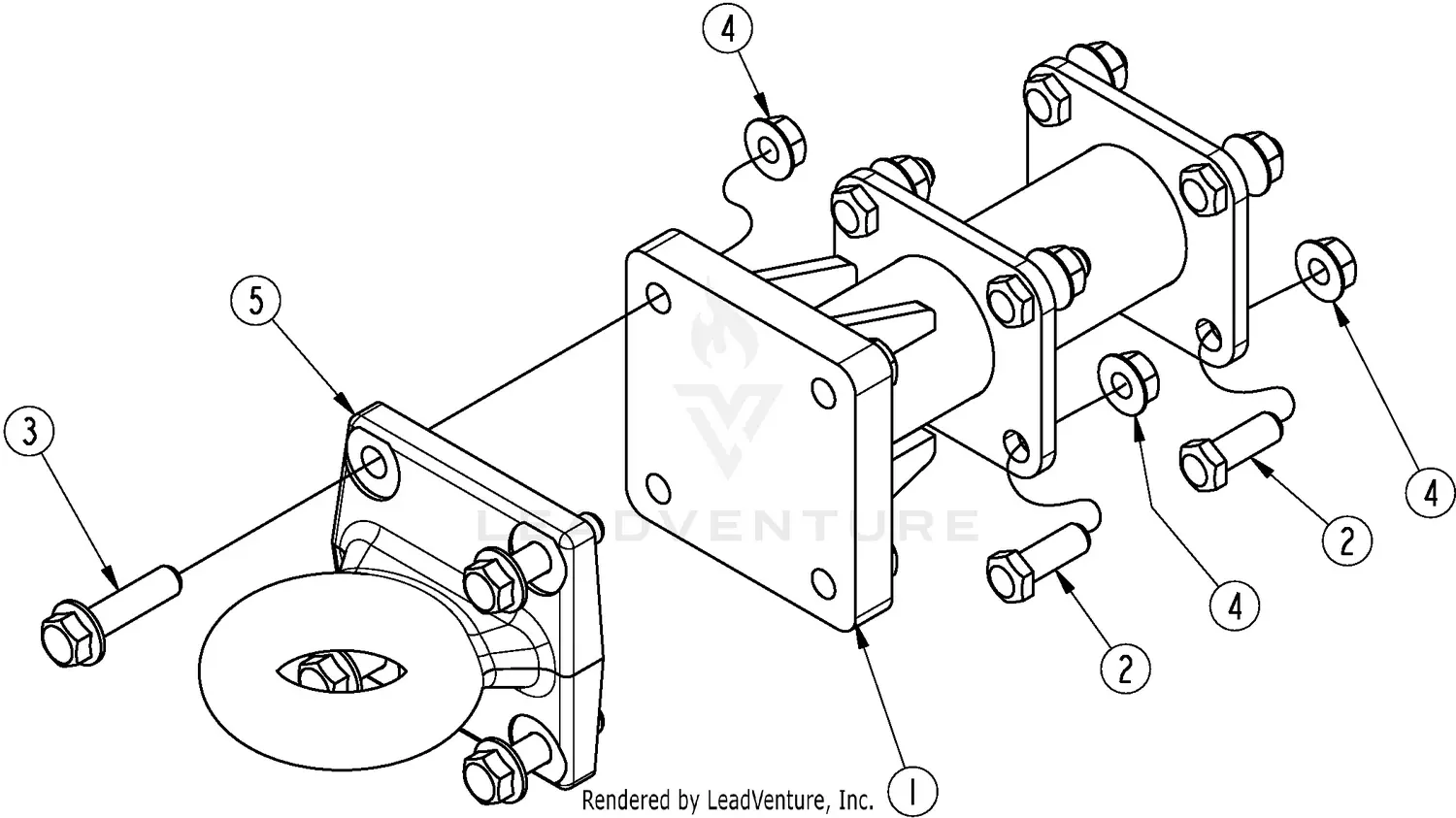 Land Pride RC3712 Parts Diagrams