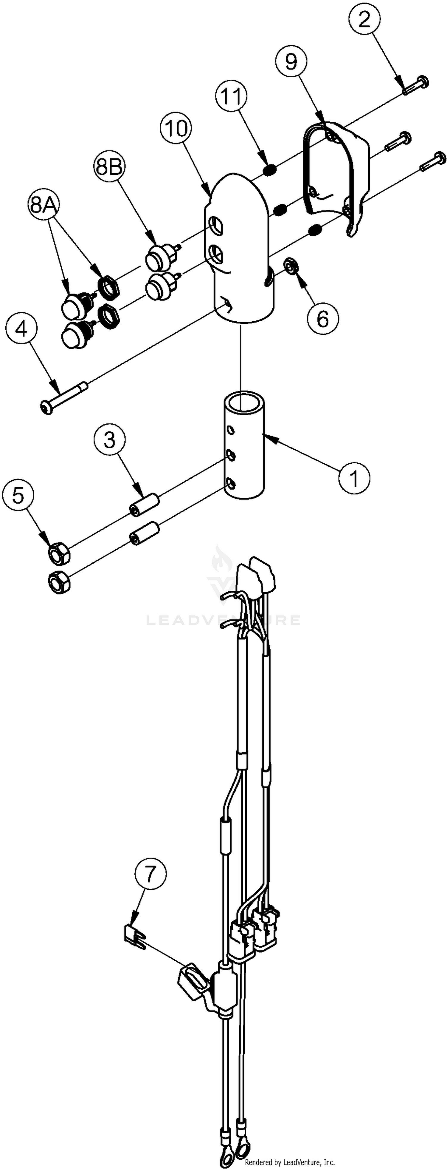 Land Pride For BX1880 BX2380 BX2680 with LA344 or LA344S Loader