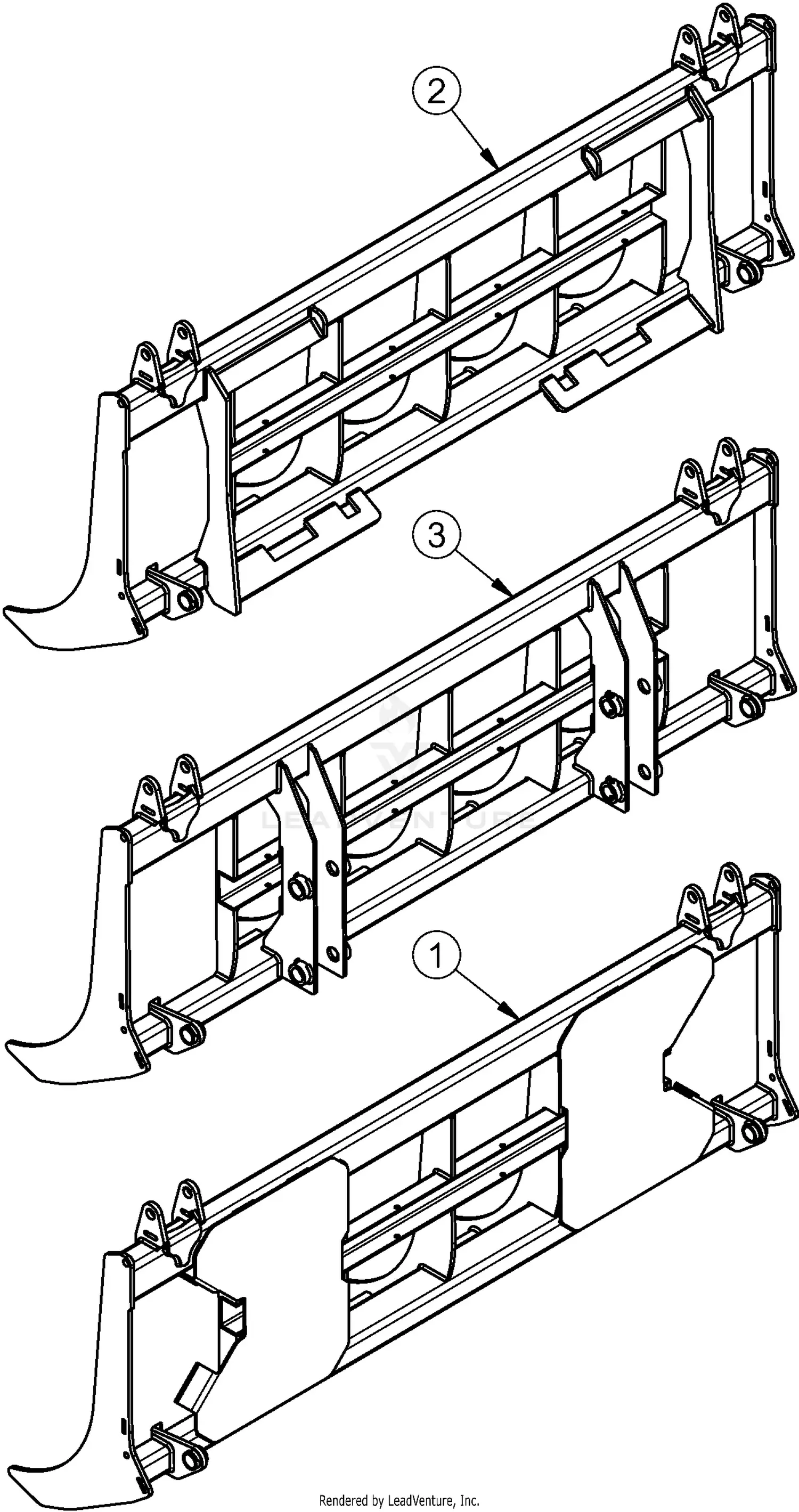 Land Pride SGC0660 Parts Diagrams
