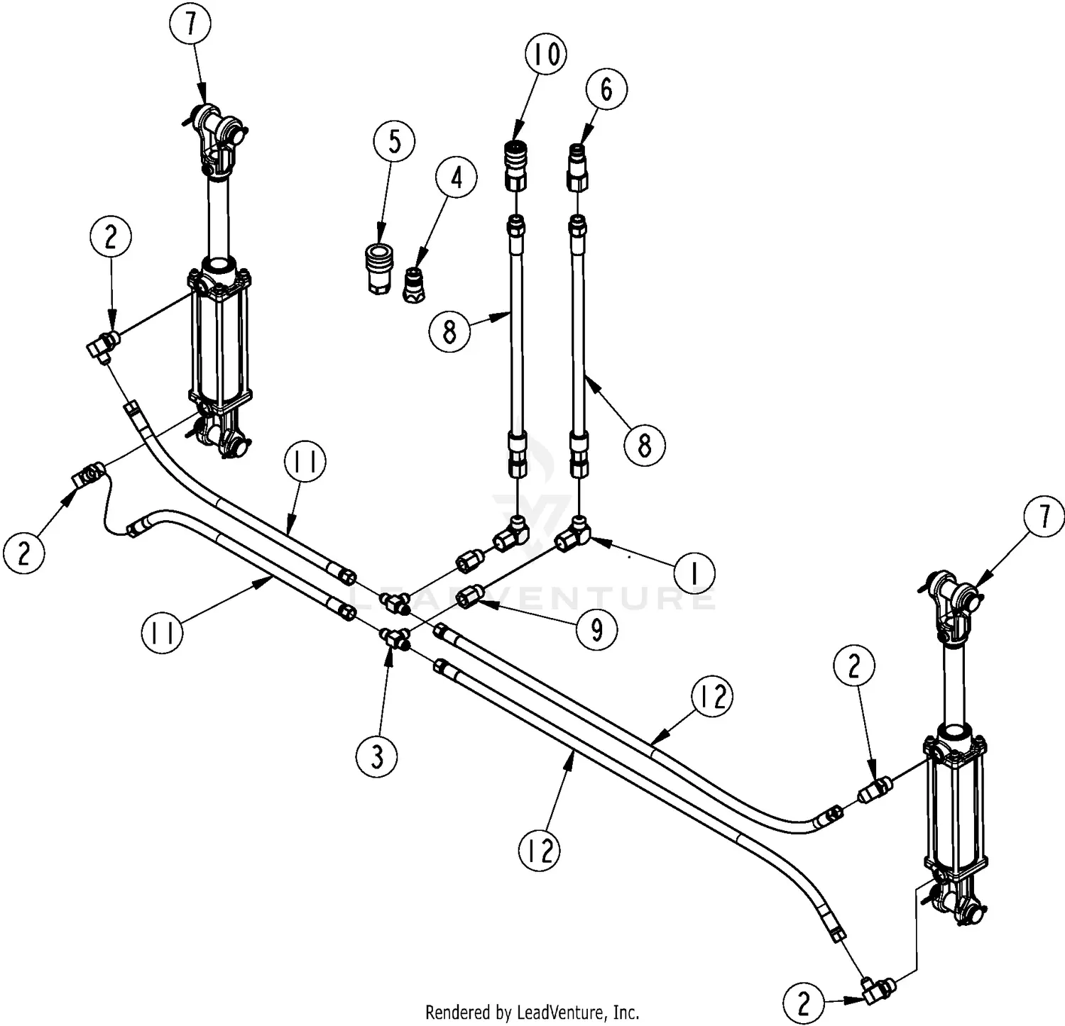 Land Pride SGC0660 Parts Diagrams