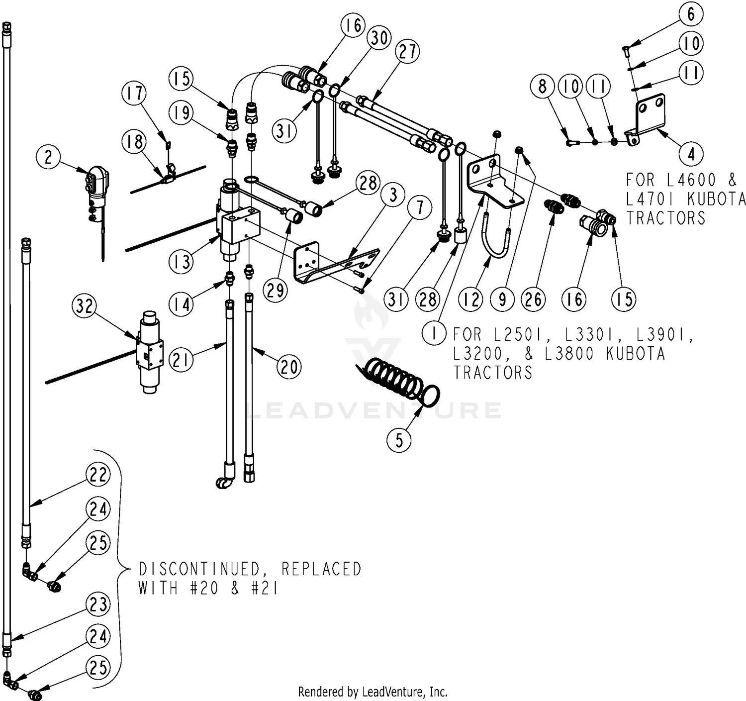 Land Pride SGC0660 Parts Diagrams