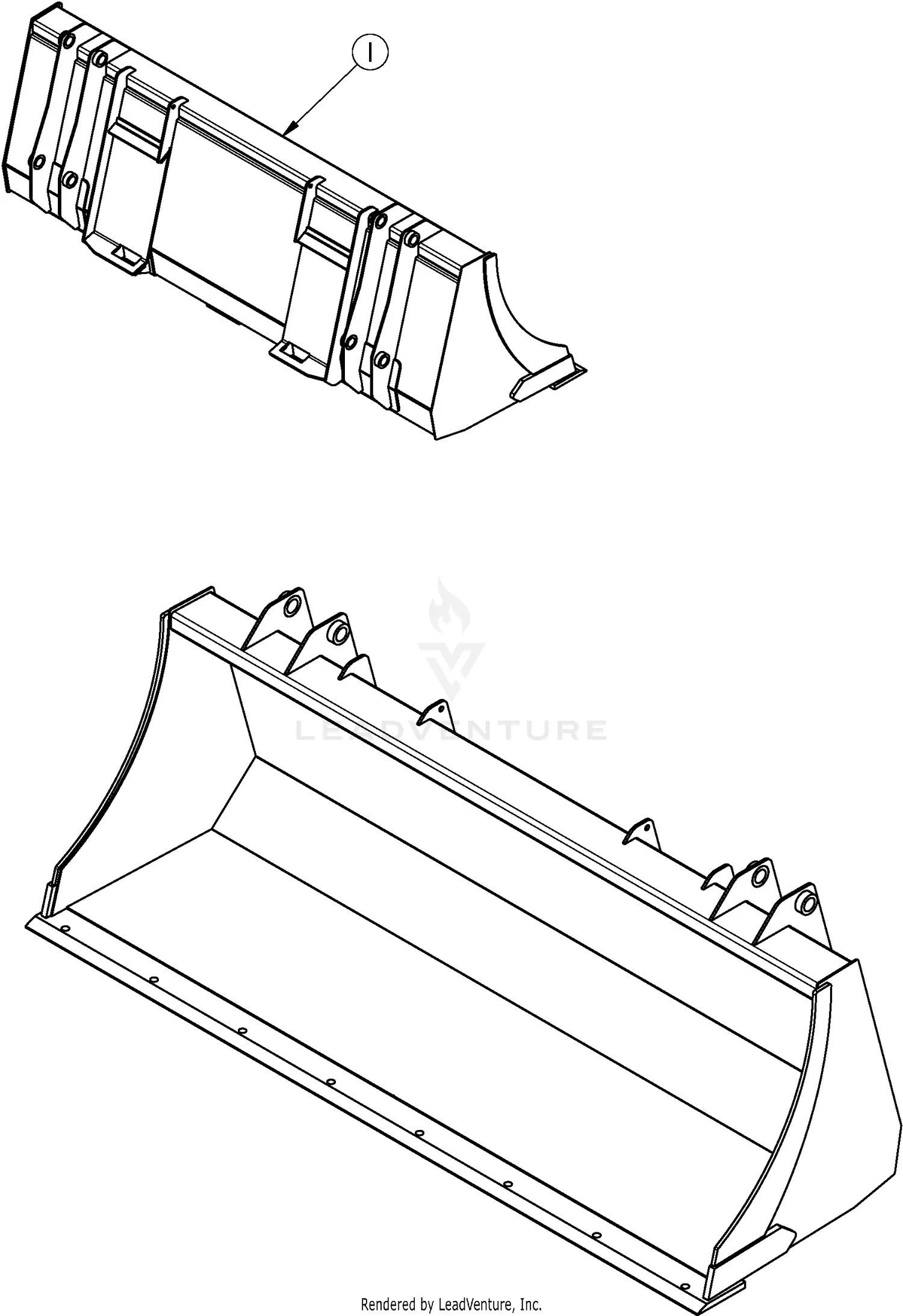 Land Pride GB2084 Parts Diagrams