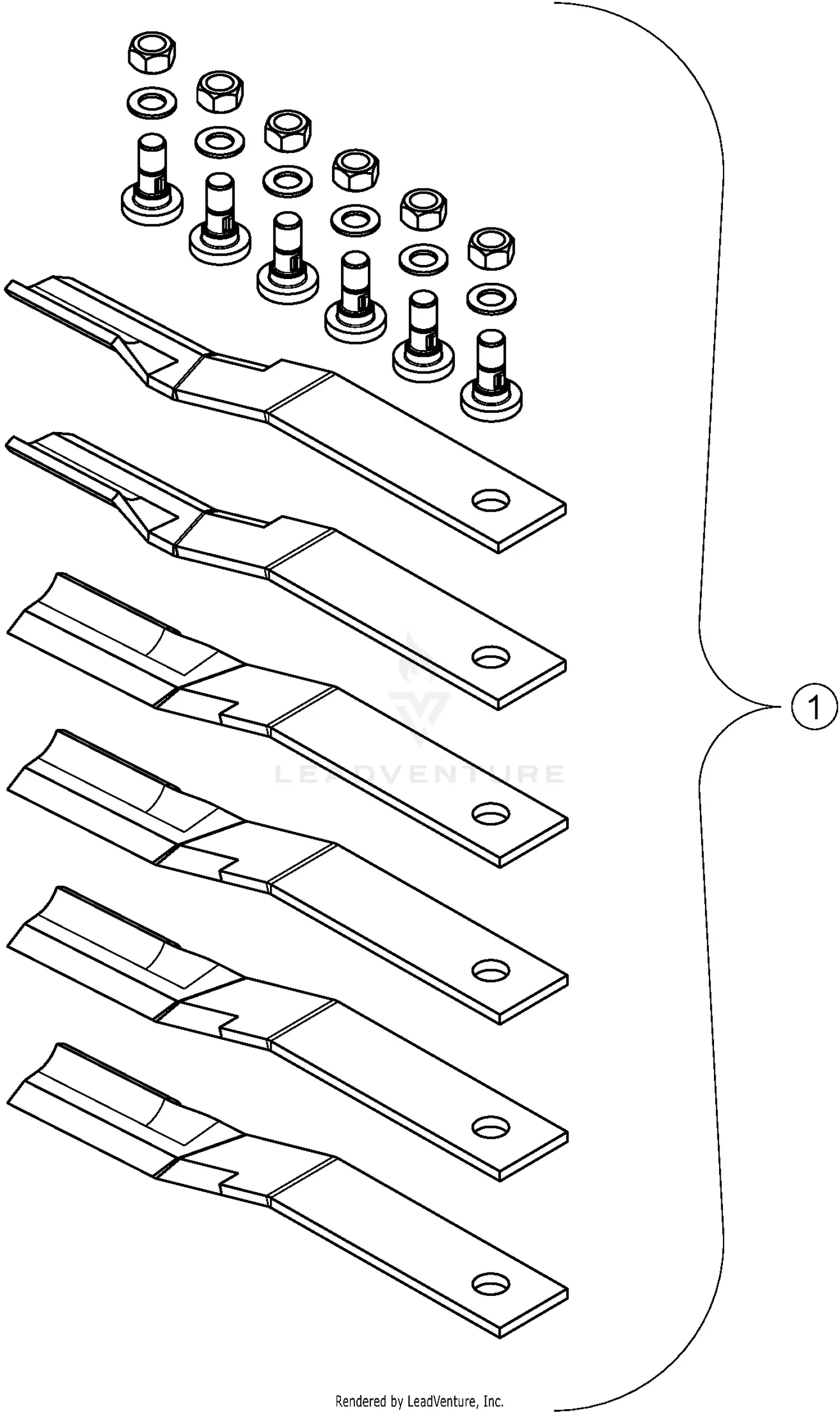 りんページ Land Pride RCM4620 Parts Diagrams
