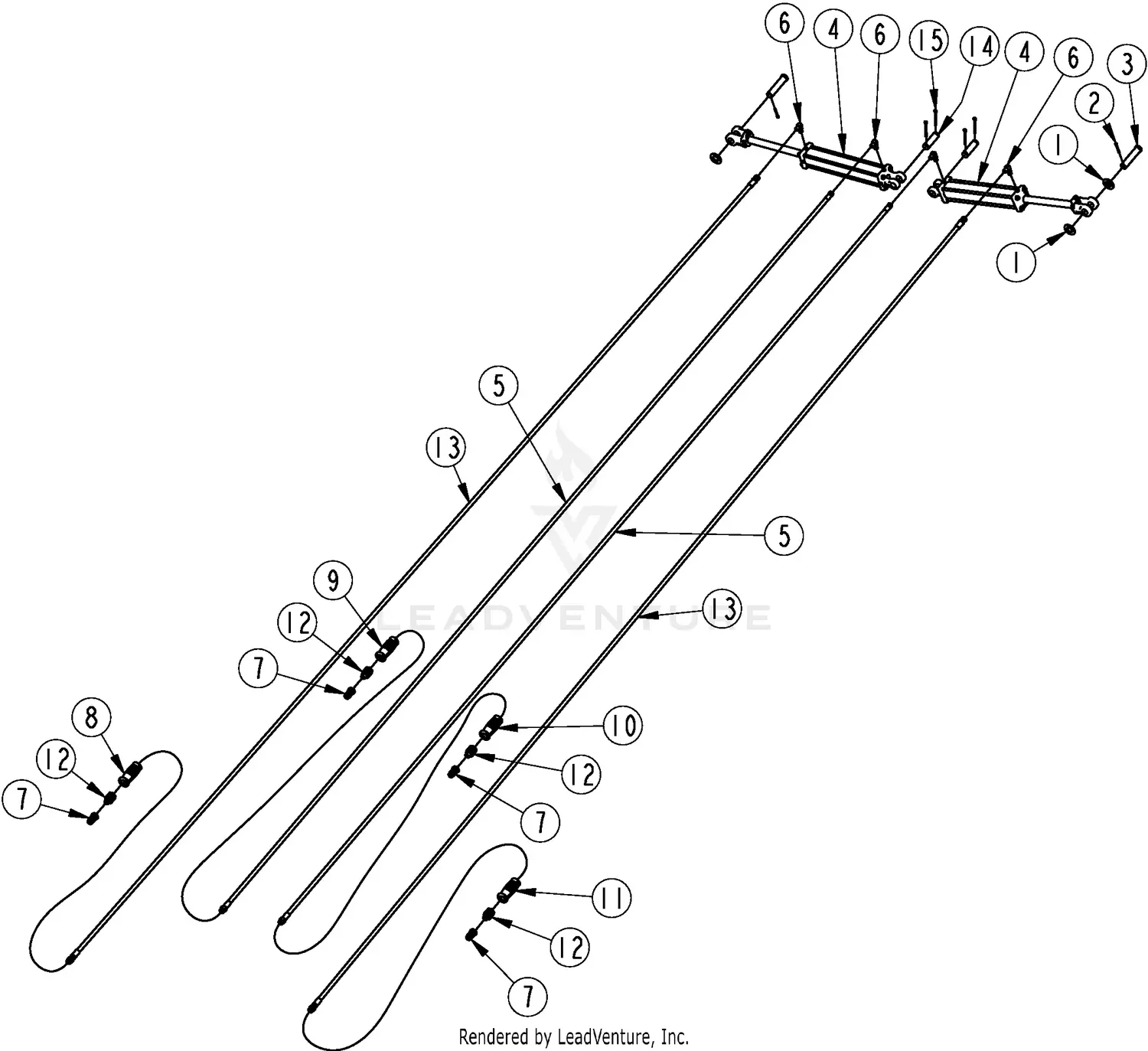 yu ページ Land Pride RC4715 Parts Diagrams