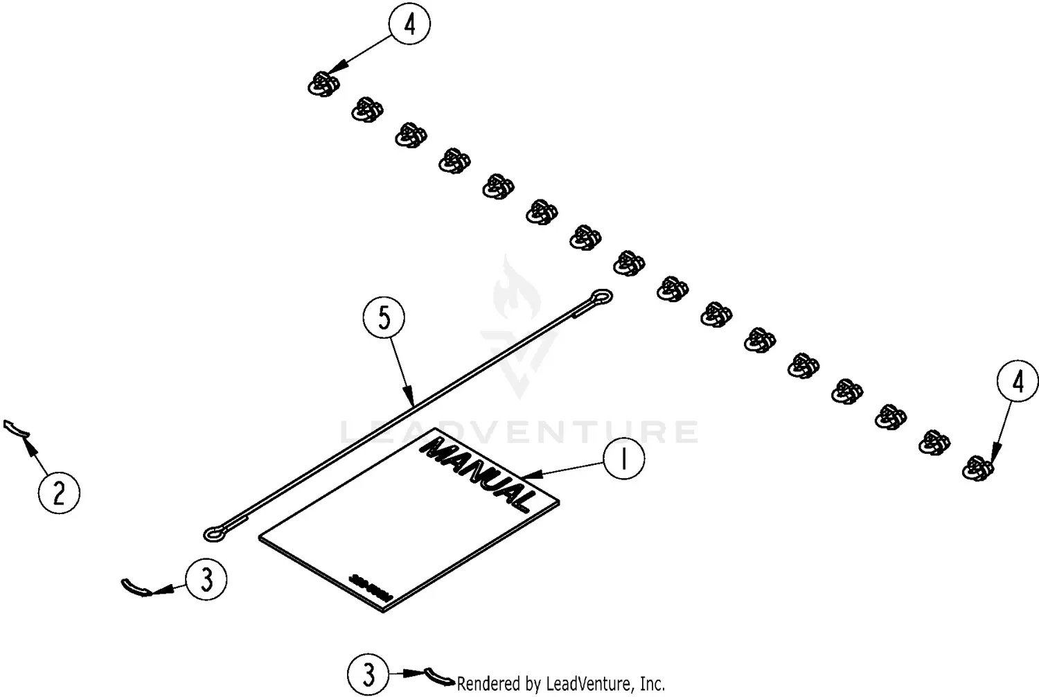 Land Pride RC4715 Parts Diagrams