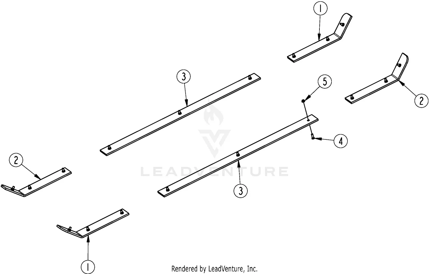 Land Pride AP-SC4060 Parts Diagrams