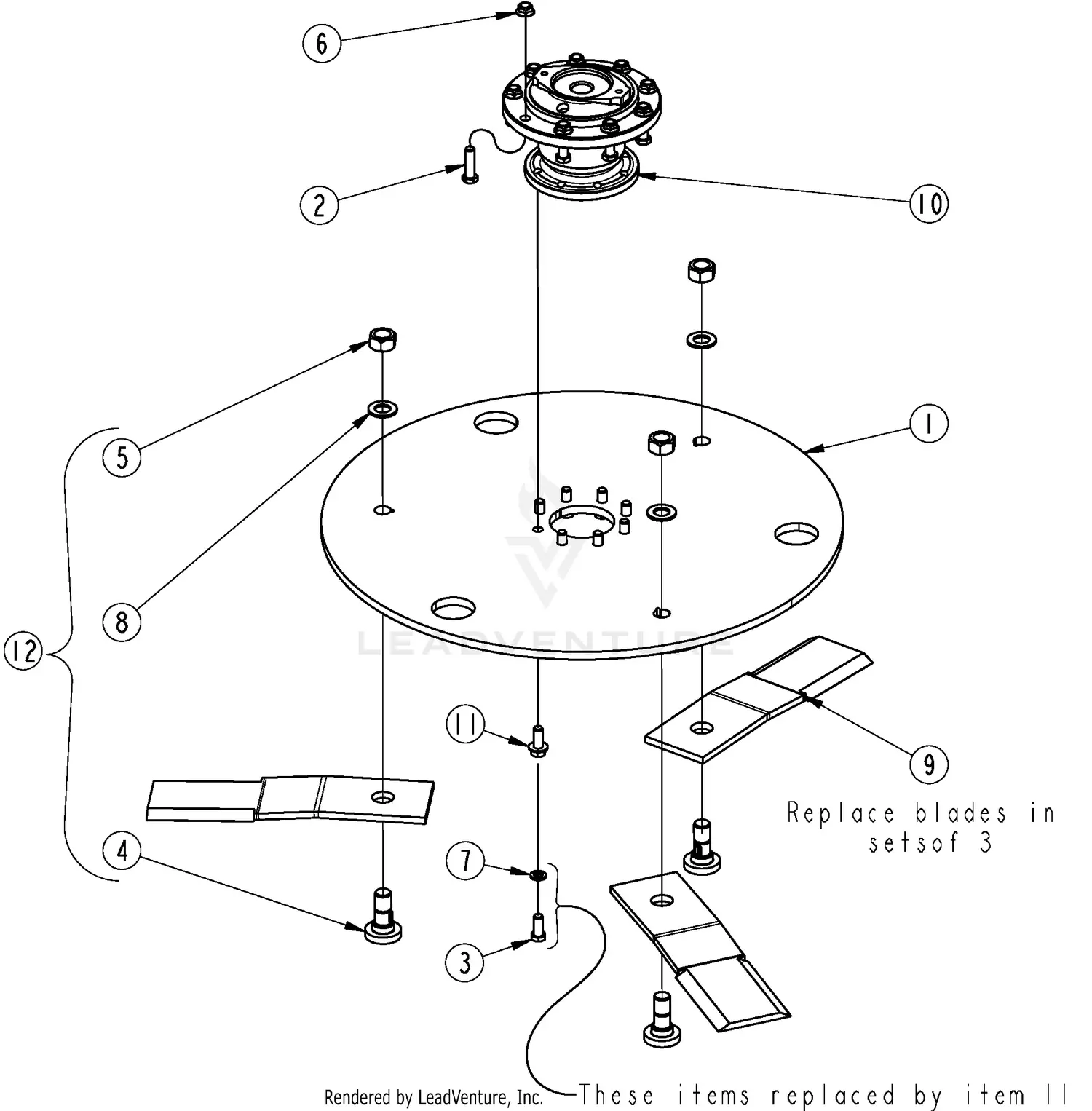 Land Pride AP-SC4072 Parts Diagrams