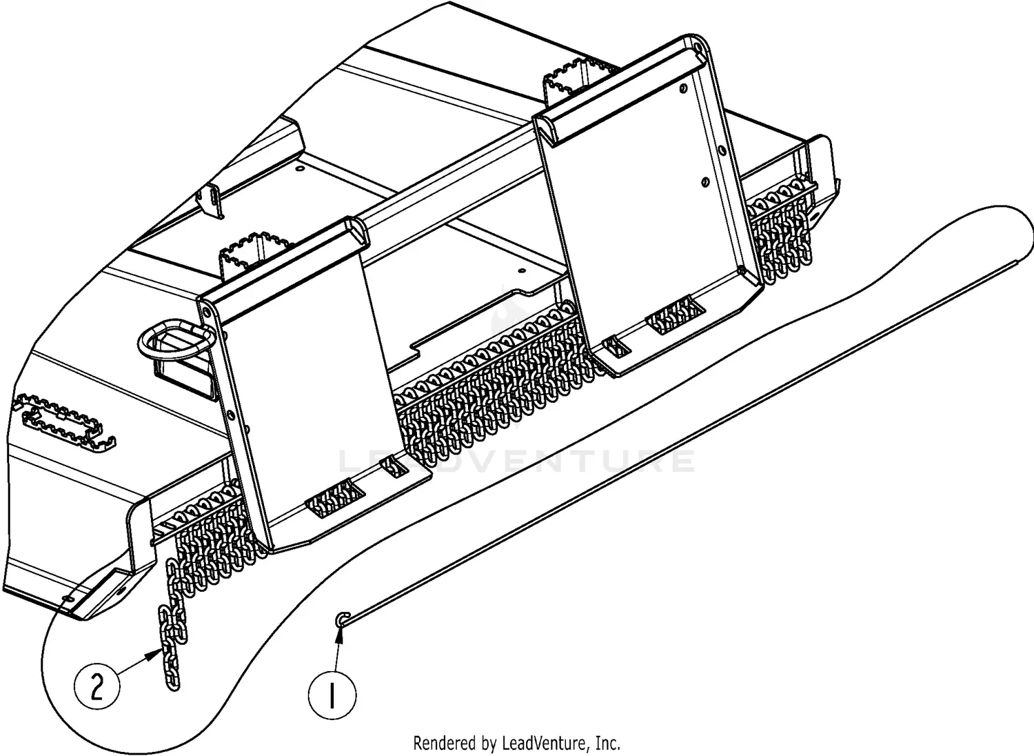 Land Pride AP-SC4072 Parts Diagrams