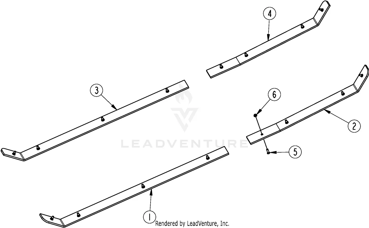 Land Pride AP-SC7072 Parts Diagrams