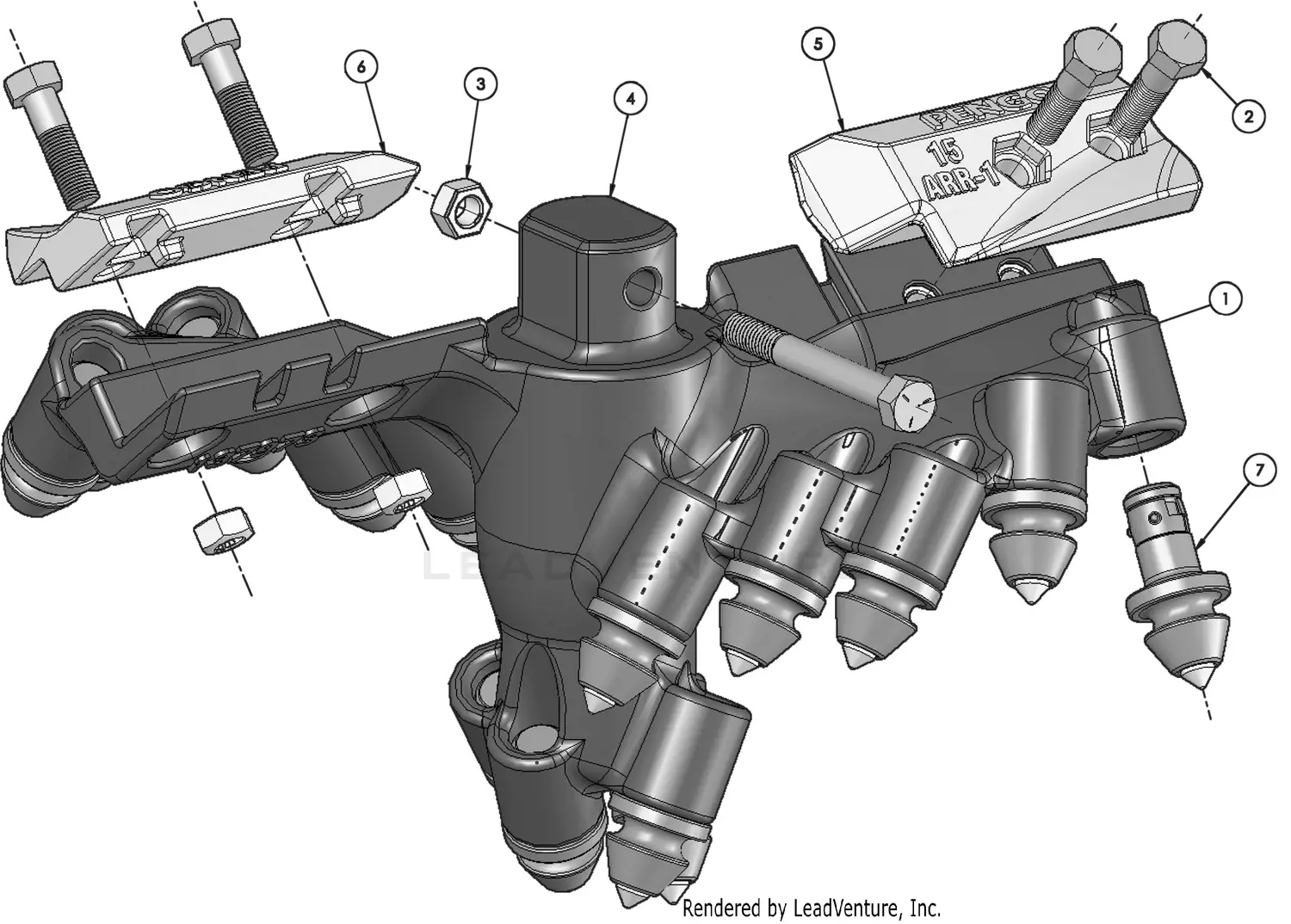Land Pride AP-EA35 Parts Diagrams