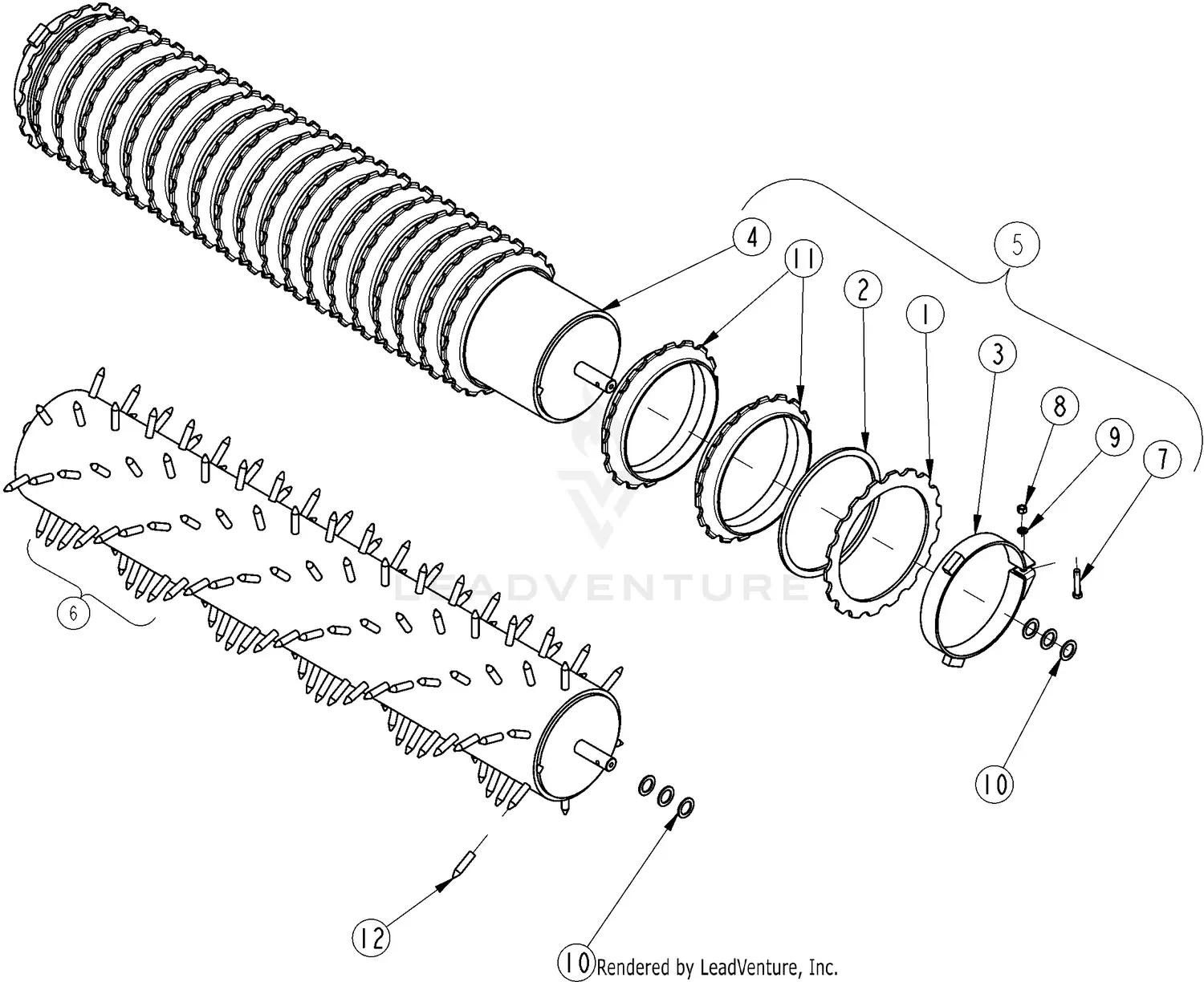 Land Pride APS1548 Parts Diagrams