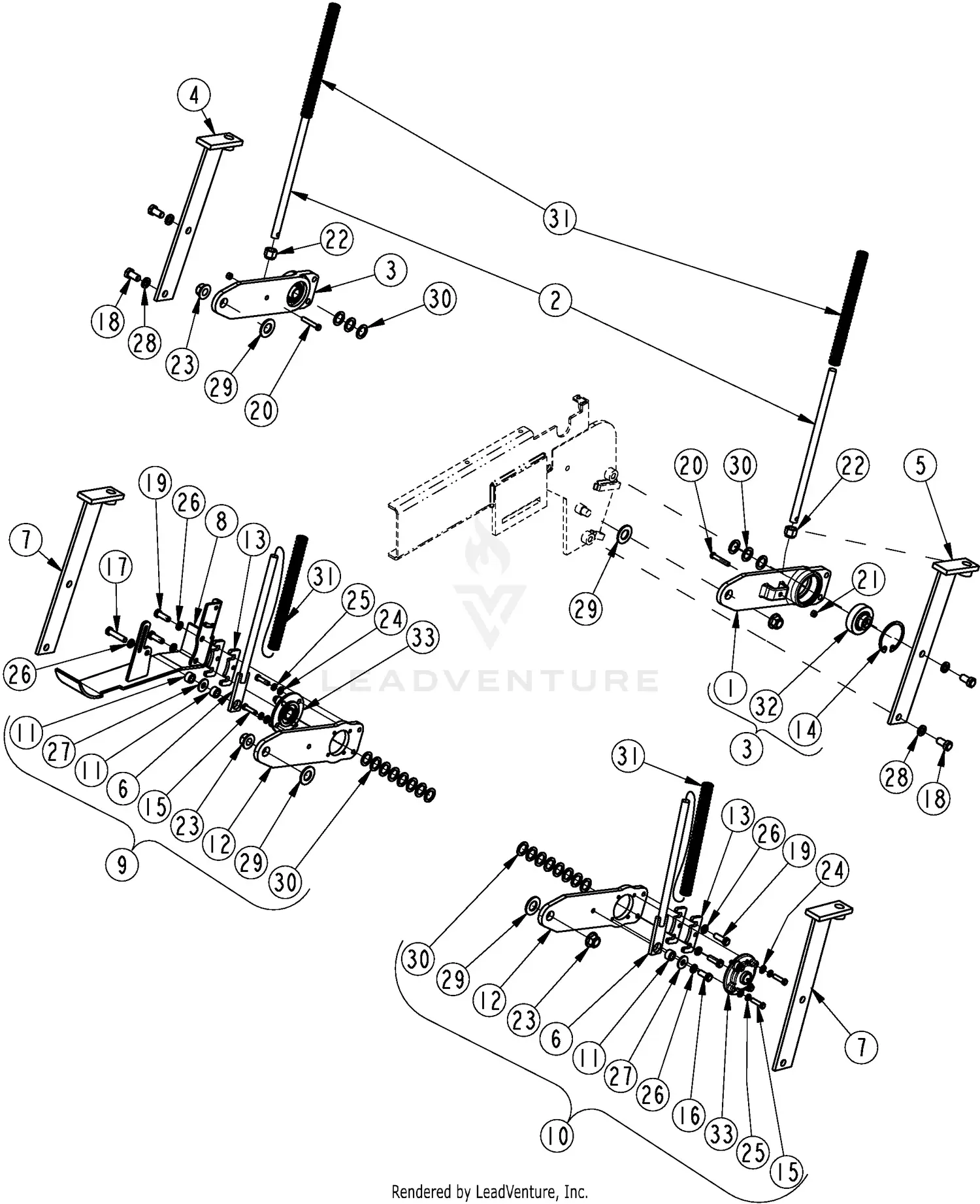み ページ Exmark LZ27DD604 S/N 370,000-439,999 (2003) Parts Diagram