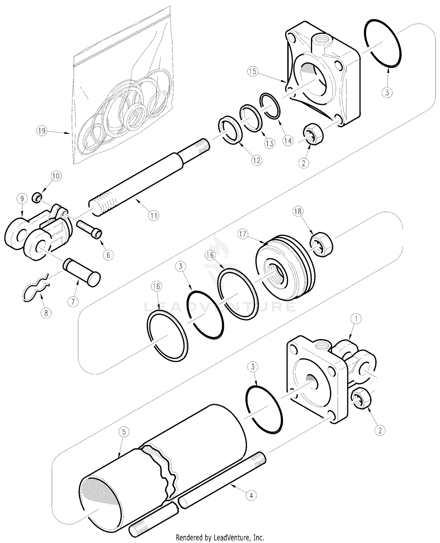 Land Pride RB2596 Parts Diagrams