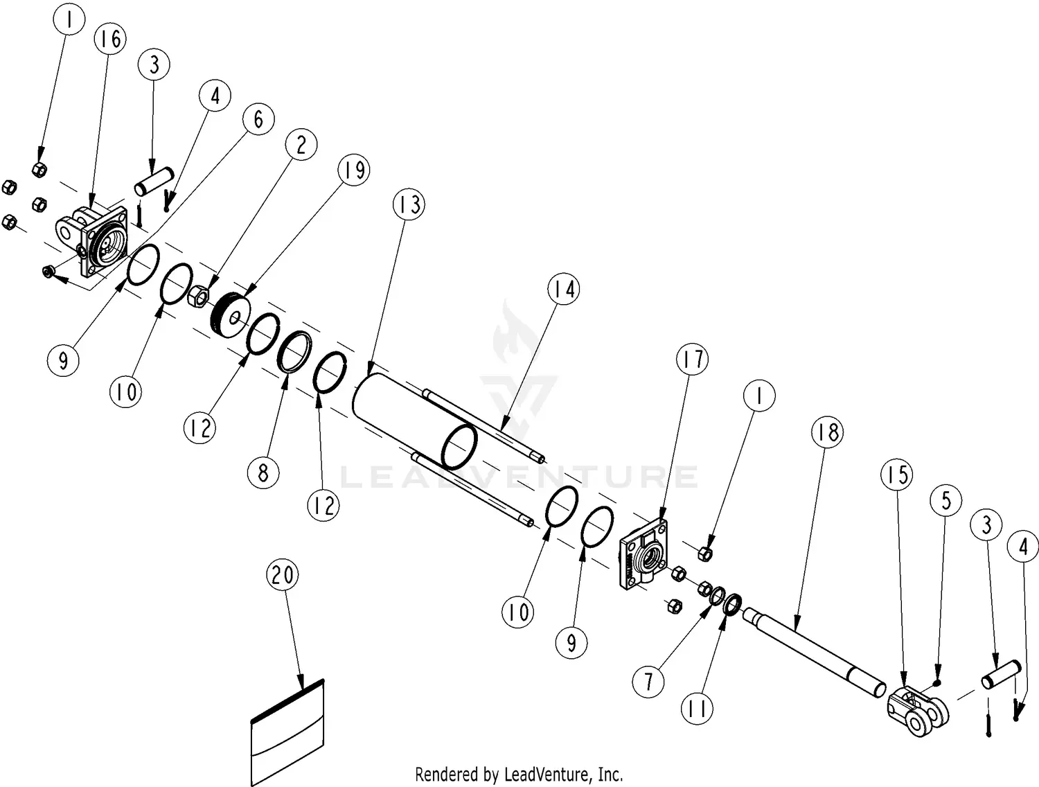 Land Pride RB2596 Parts Diagrams