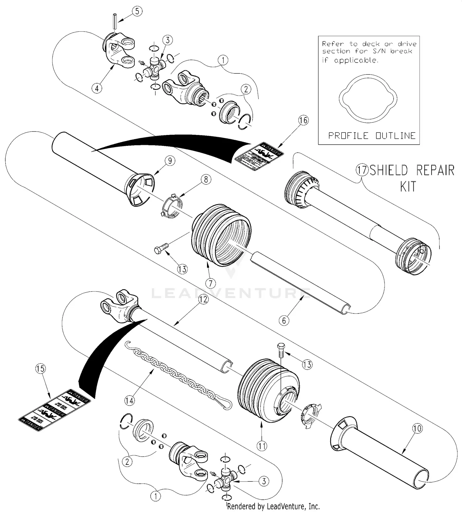 Land Pride FD2572 Parts Diagrams