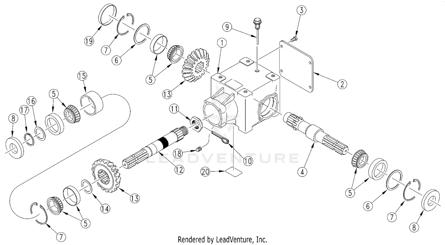 Land Pride OS1572 Parts Diagrams