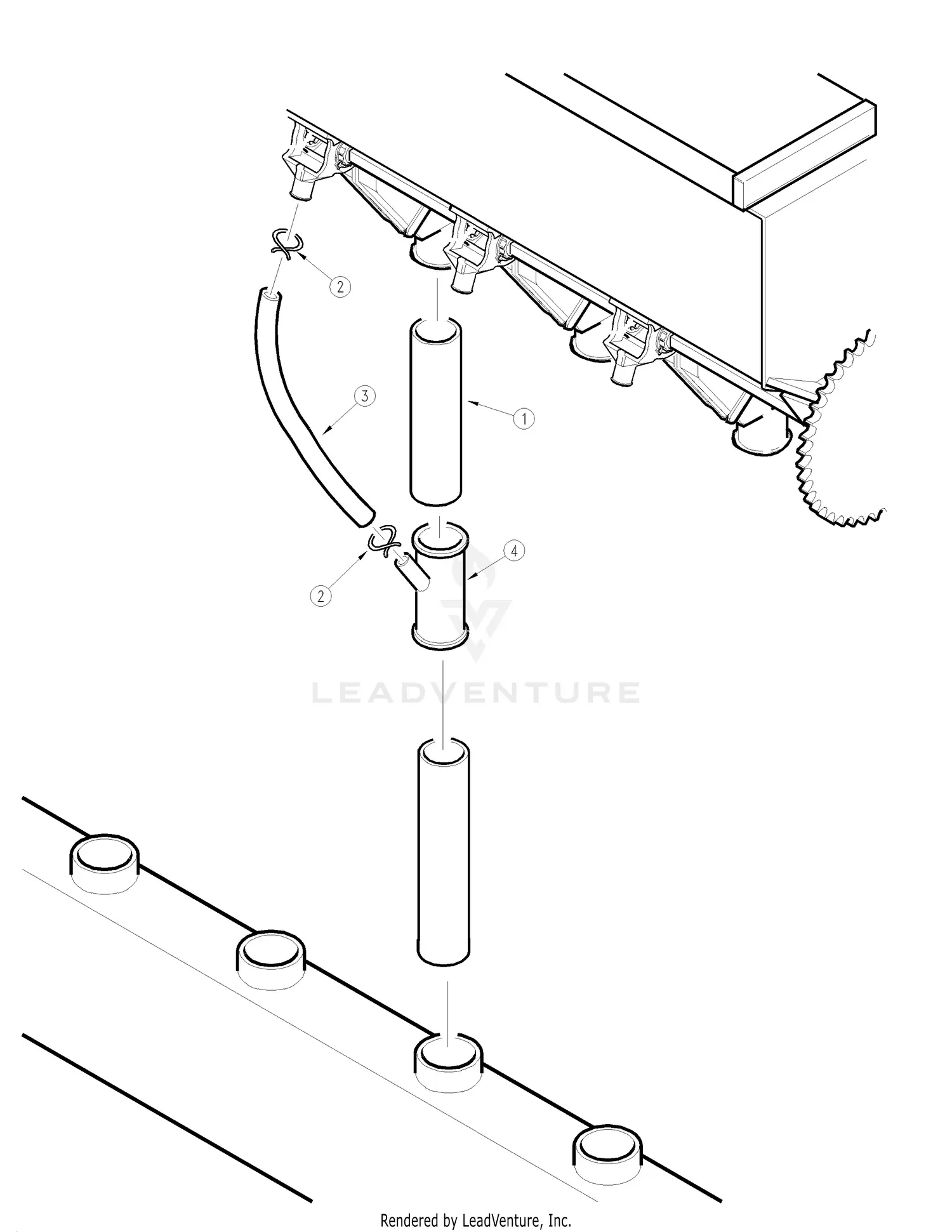 Land Pride OS1572 Parts Diagrams