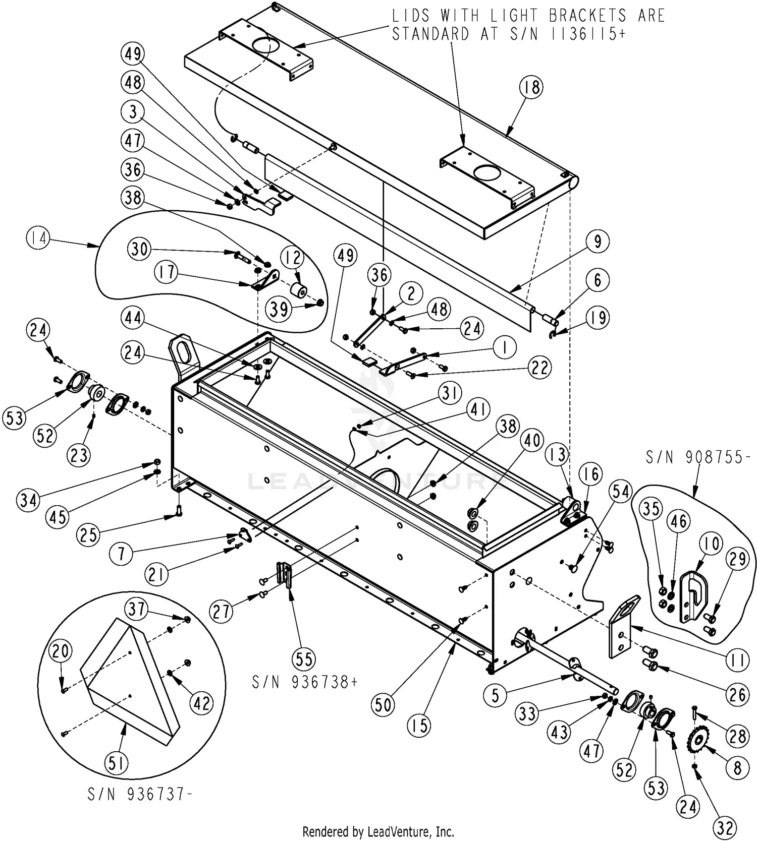 土地セット Land Pride PS1572 Parts Diagrams
