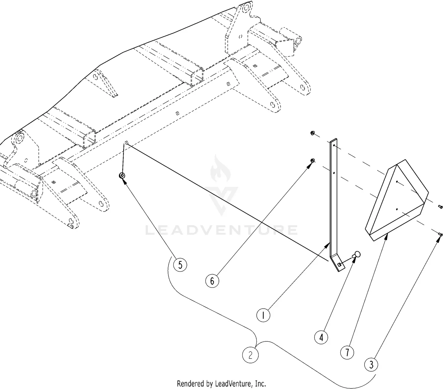 Land Pride RC6515 Parts Diagrams