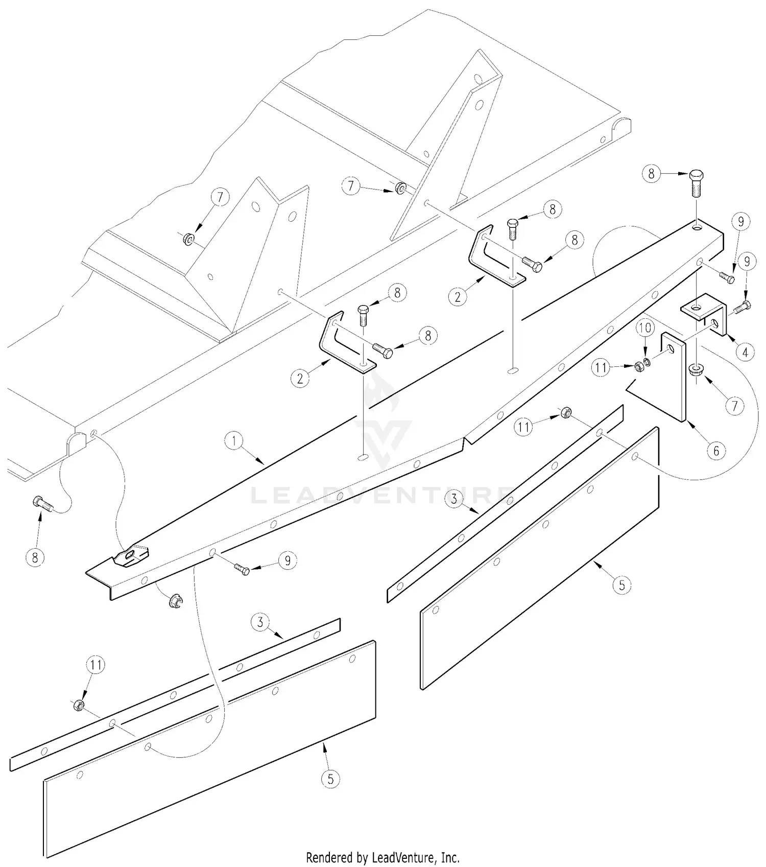 Land Pride RC1572 Parts Diagrams