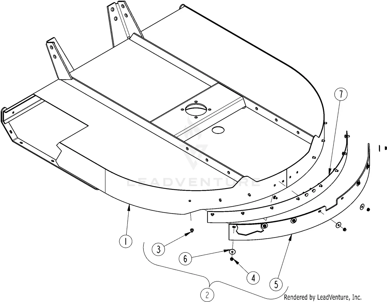 やぎ ページ Land Pride RCR1272 Parts Diagrams