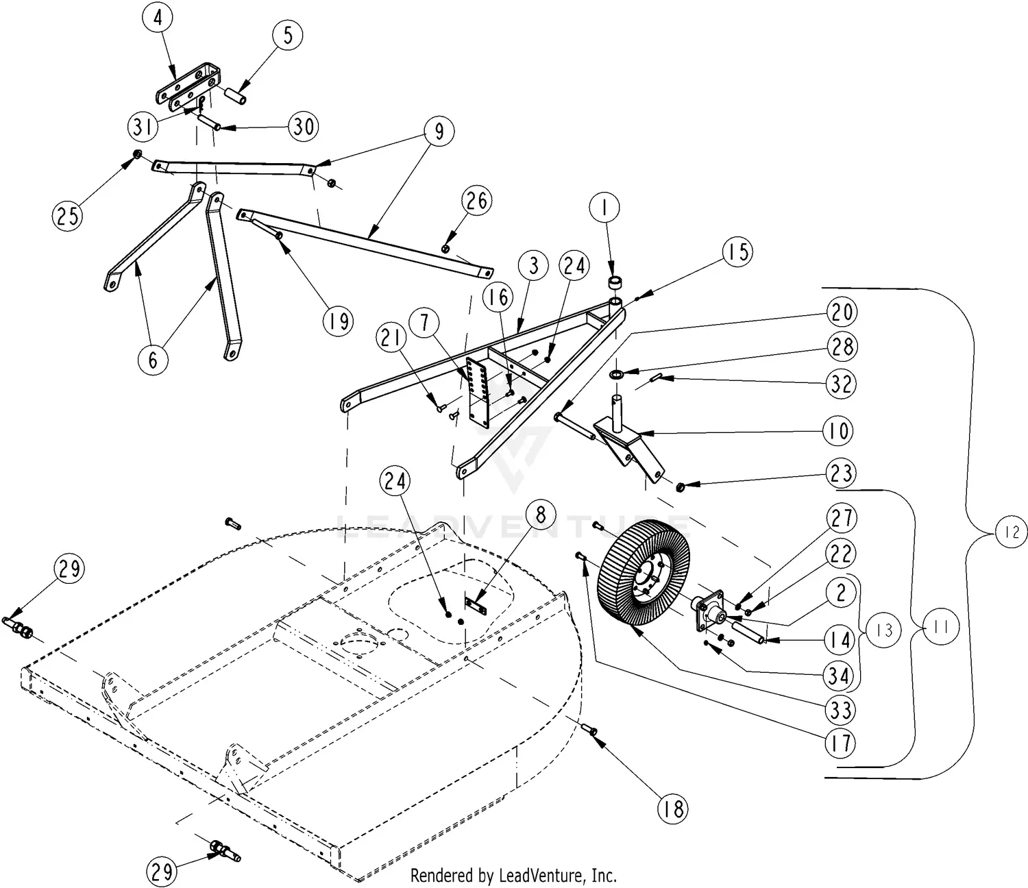 やぎ ページ Land Pride RCR1272 Parts Diagrams