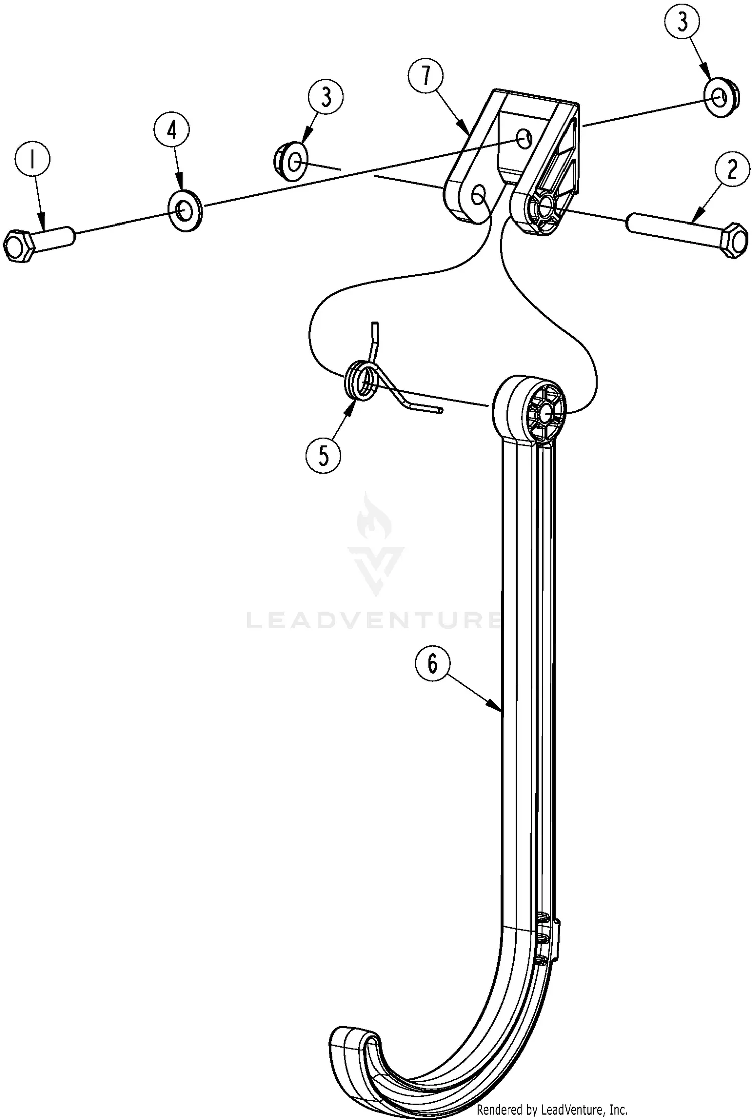 Land Pride RCR2672 Parts Diagrams