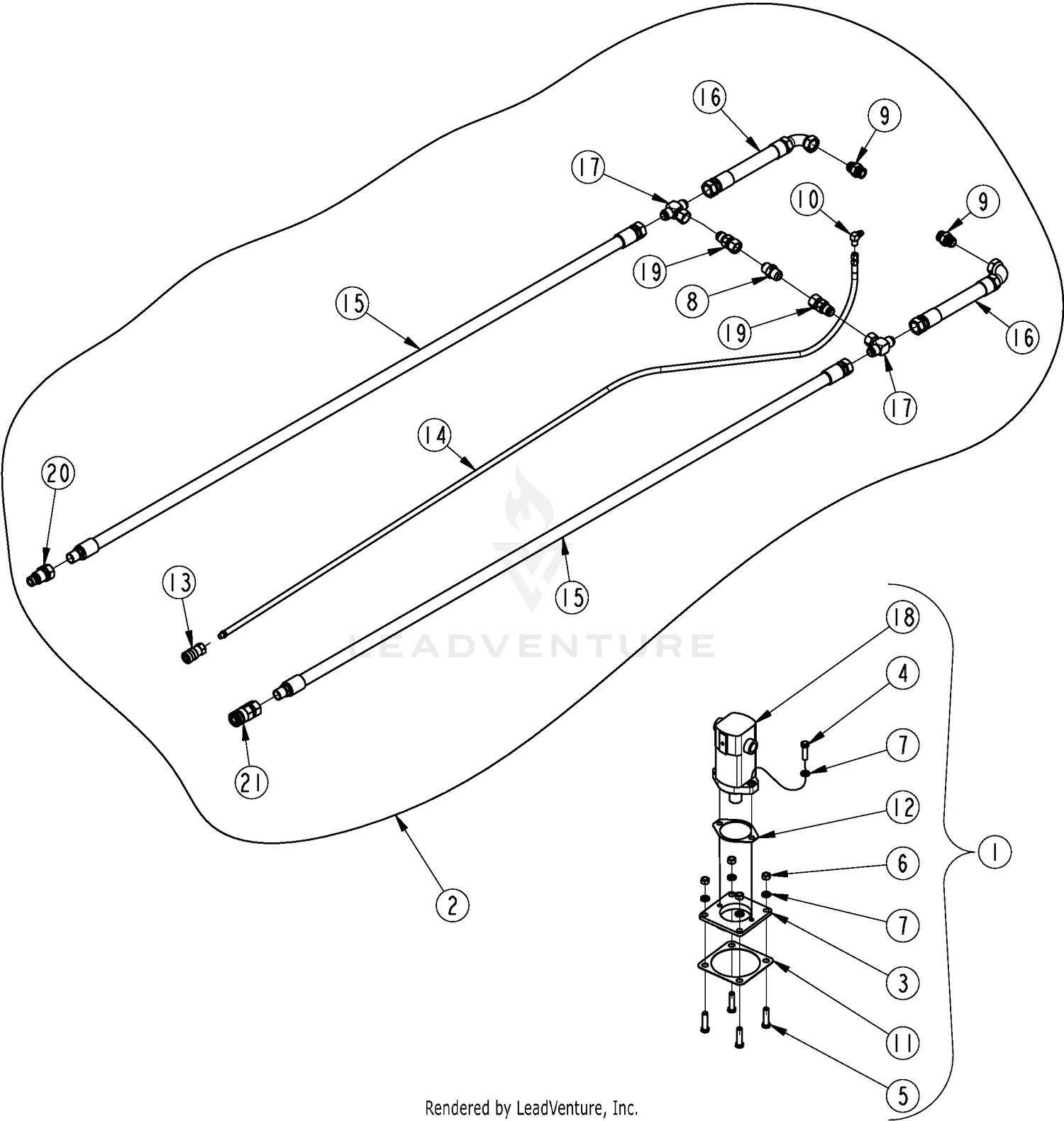 Land Pride SC2660 Parts Diagrams