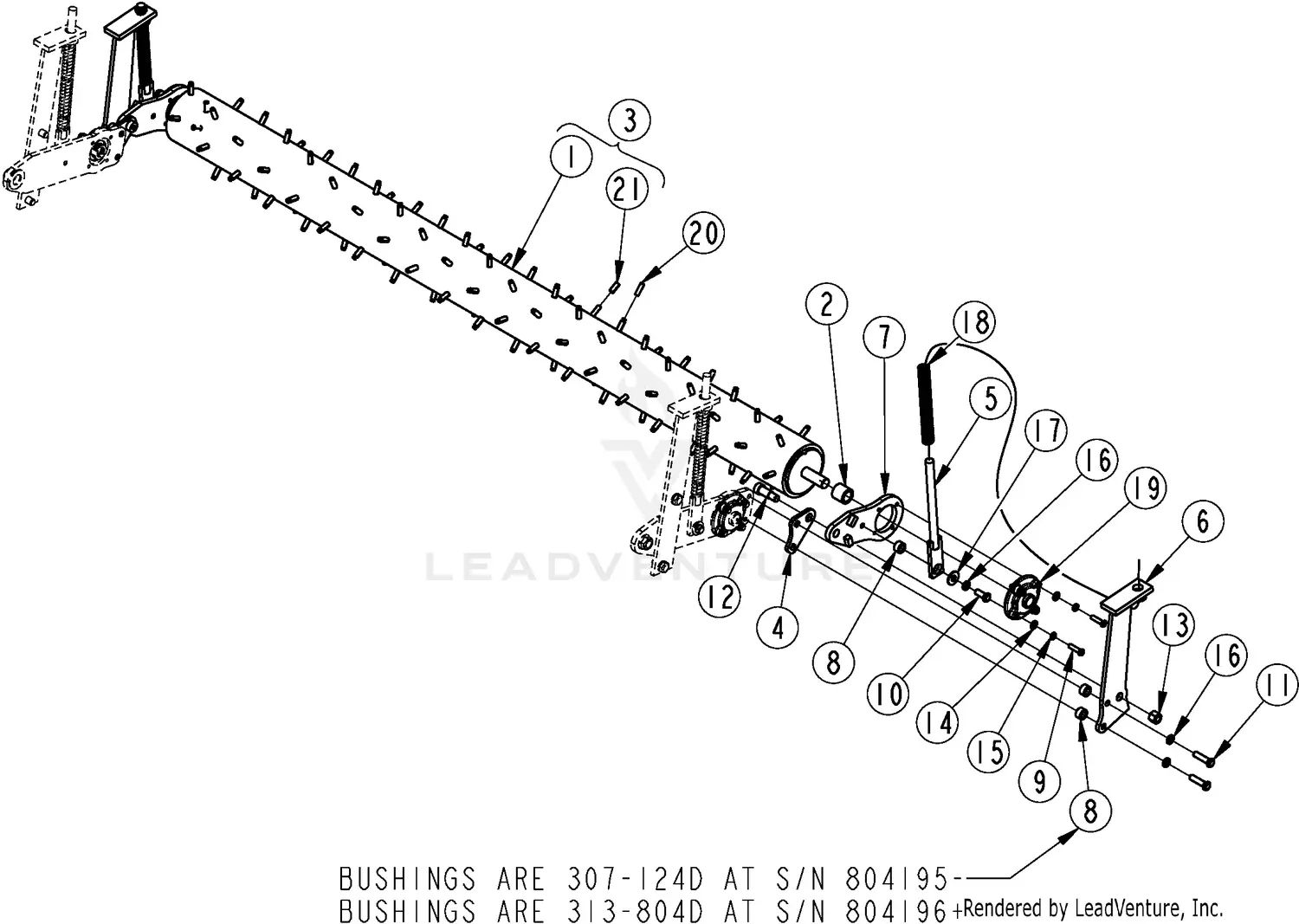 ようりんページ Land Pride SP3084 Parts Diagrams