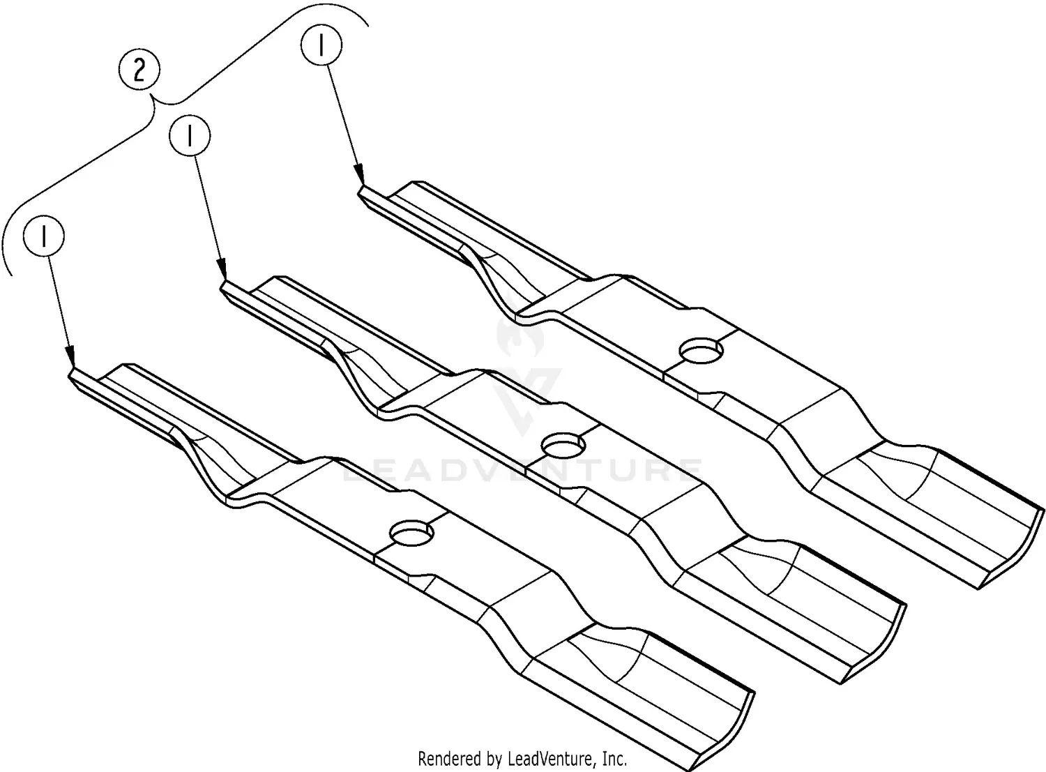 Land Pride RAZOR ZSR54 Parts Diagrams