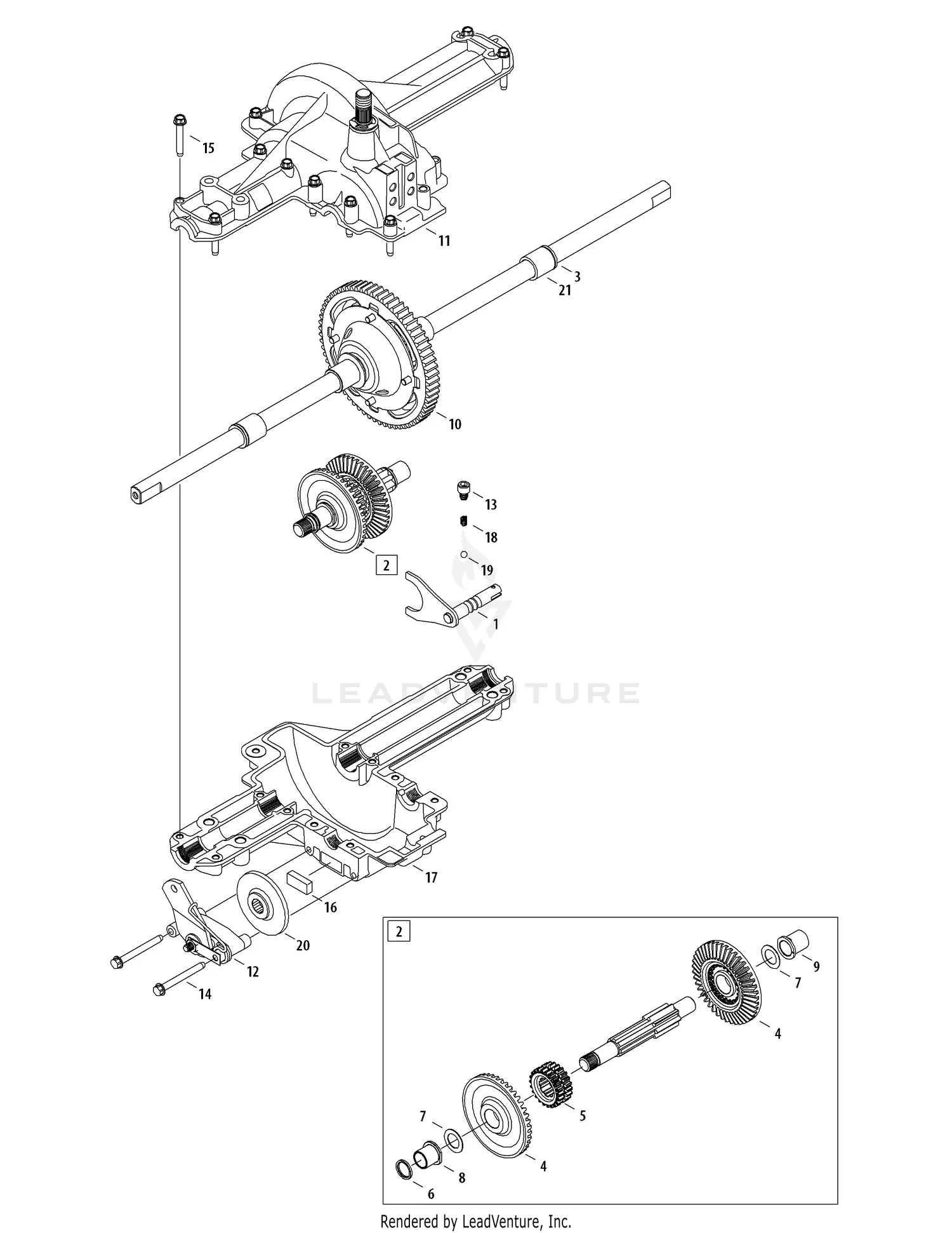 MTD 13AO785S058 (2013) M195-42 (2013) Parts Diagrams