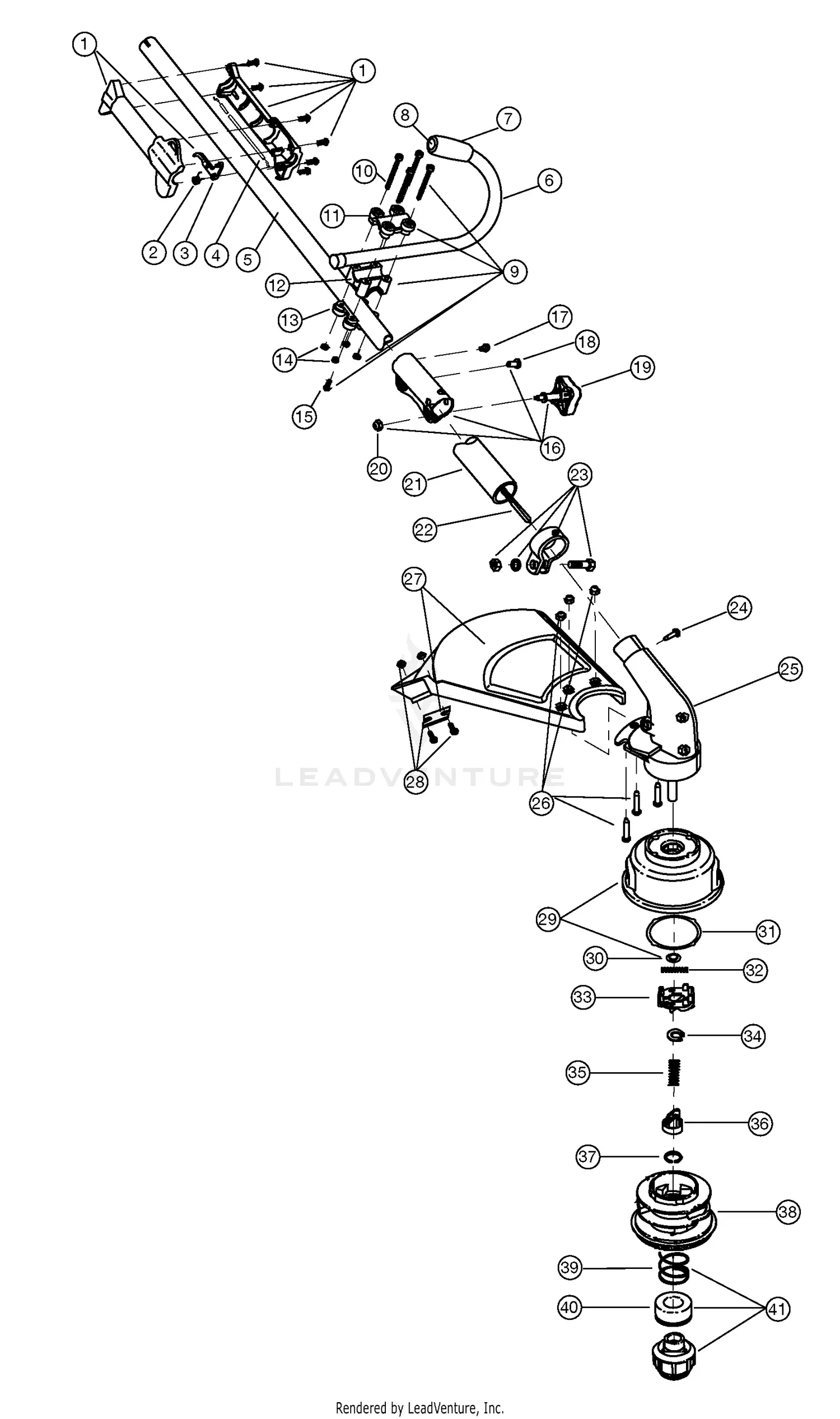 MTD 775r 41ADL05A734 41ADL05A734 775r Parts Diagrams