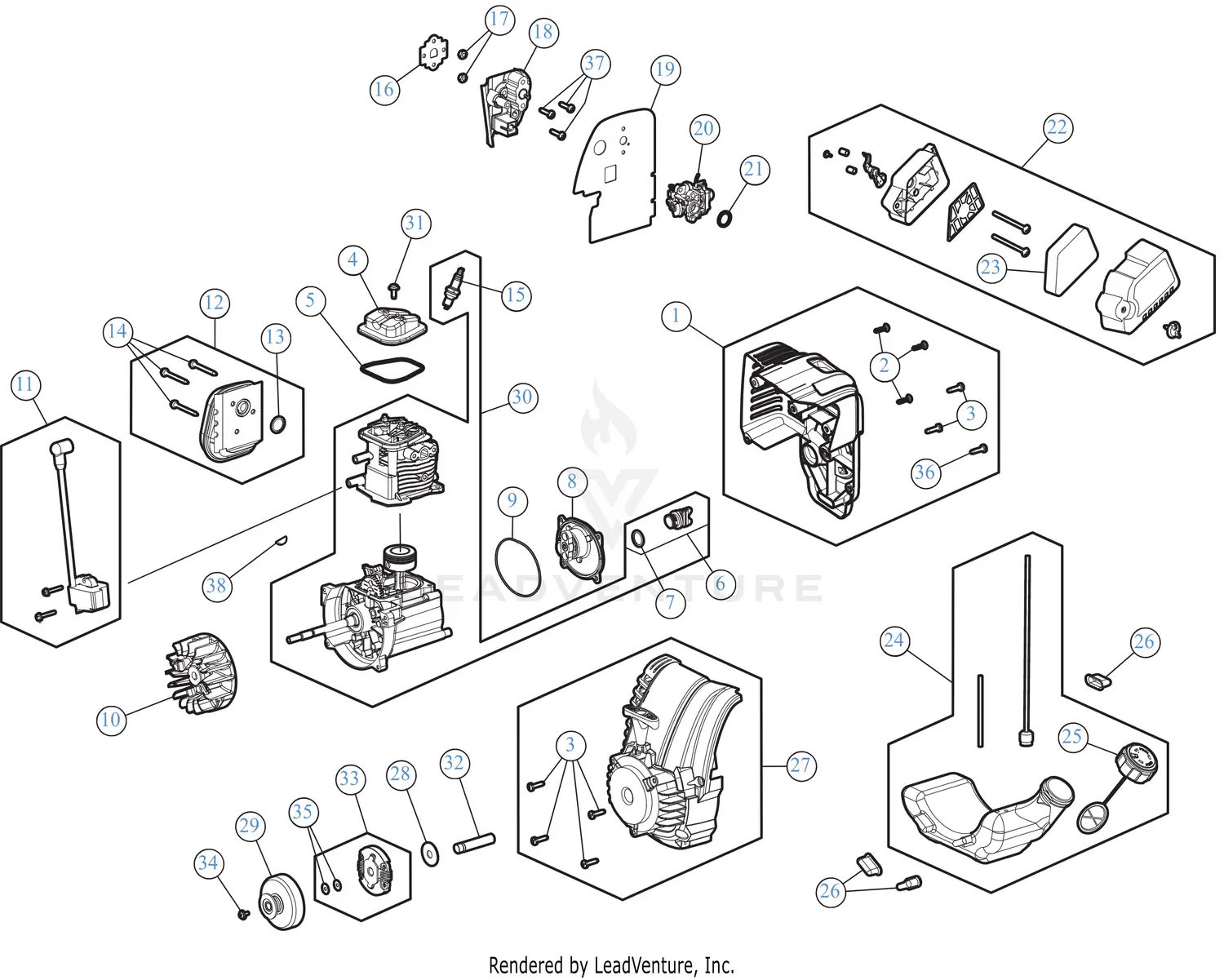 MTD CMXGKAME3079 E410 25B-E30-793 Parts Diagrams