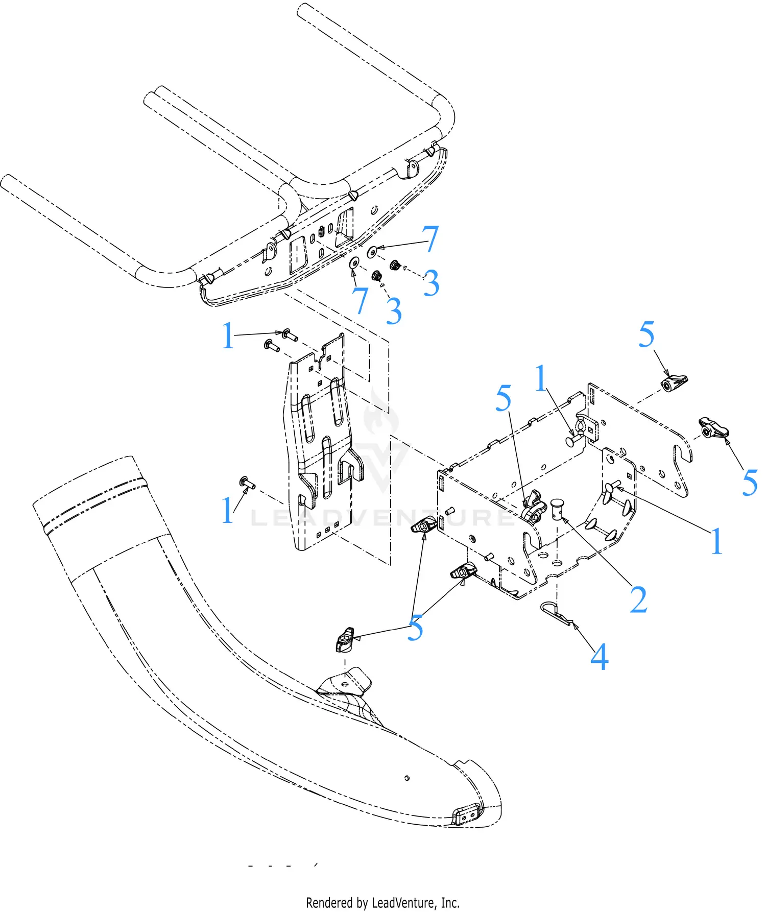 MTD CMXGZAMA30031 19B30031791 42 & 46 Inch Twin Bagger Parts