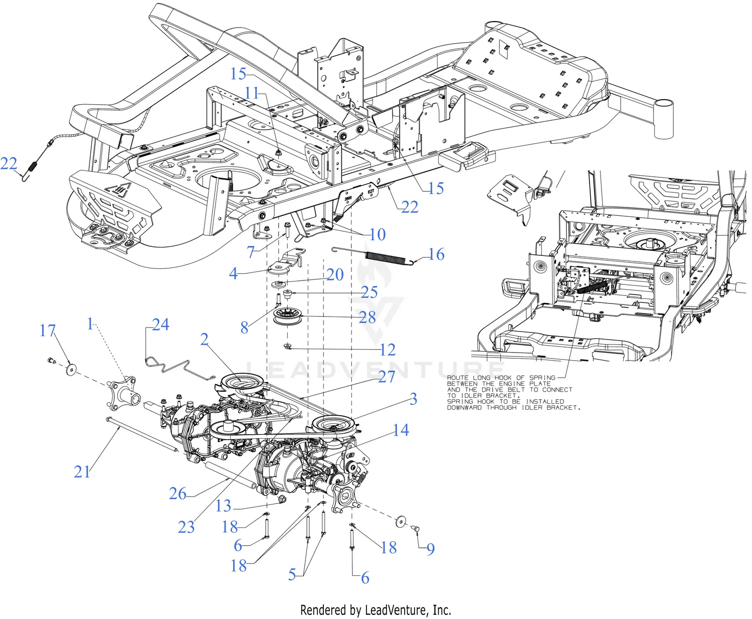 MTD CM17RFFACS093 (17RFFACS093) (Z3200) (2025) Parts Diagrams