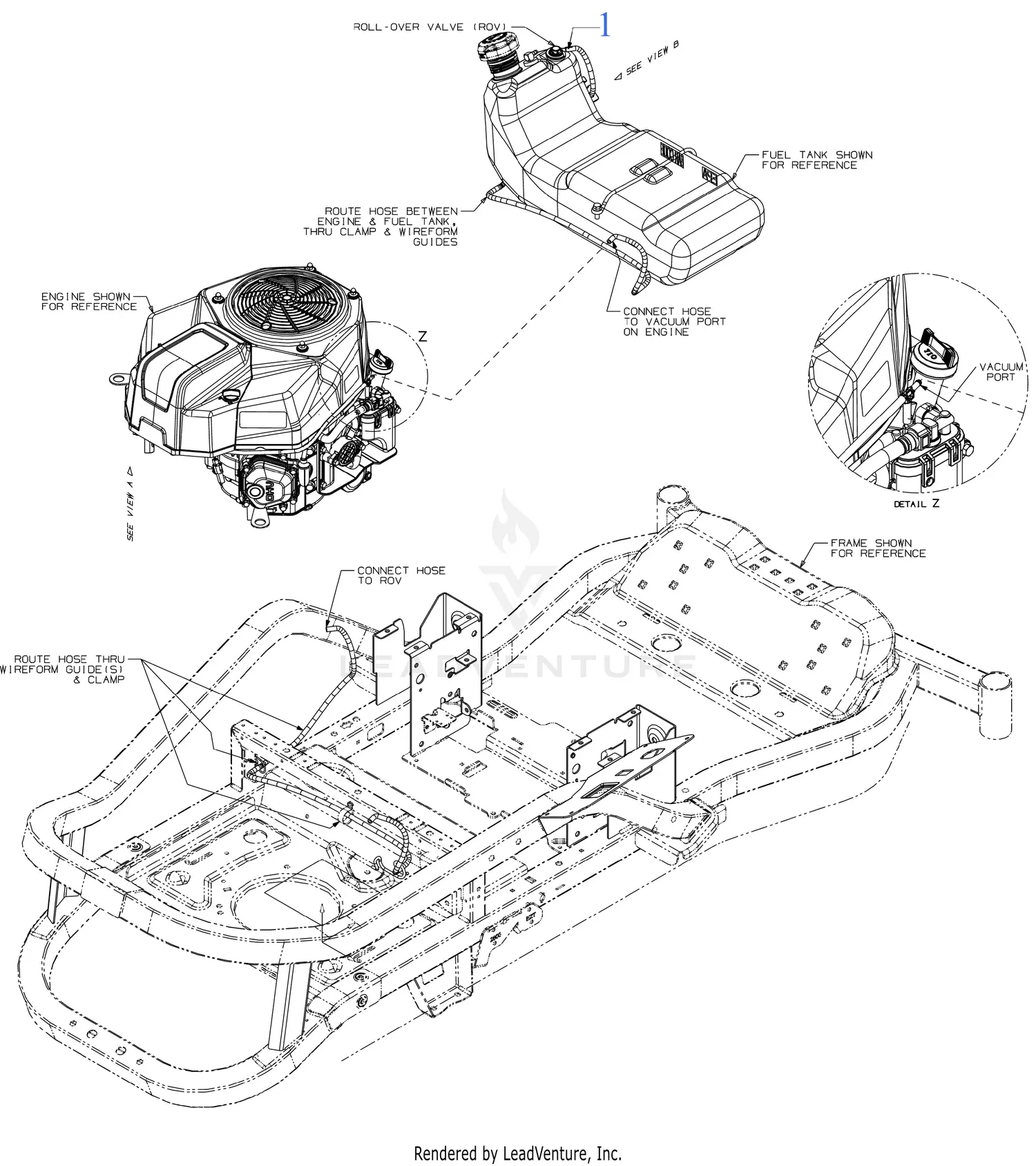 MTD CM17RFFACS093 (17RFFACS093) (Z3200) (2025) Parts Diagrams