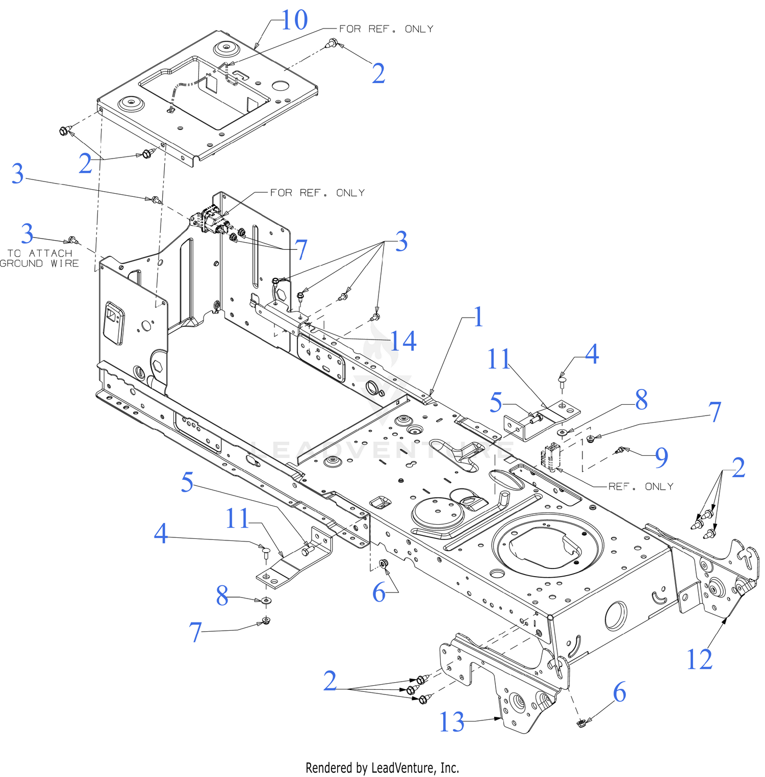 MTD MTD 547/42 (13B877SS345) (2025) Parts Diagrams