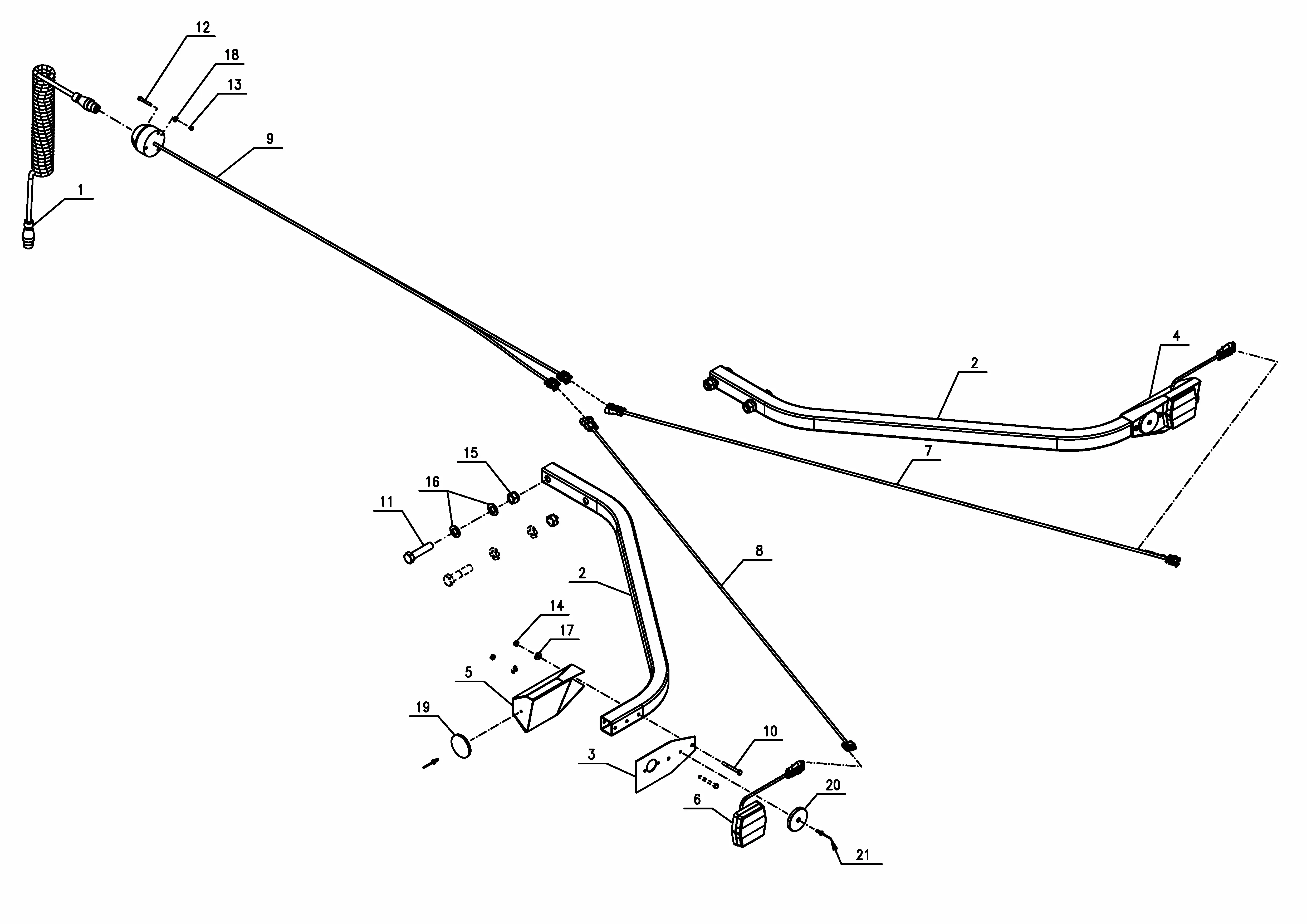 Kverneland 55100MT BX (S/N KT525377) (2025) Parts Diagrams