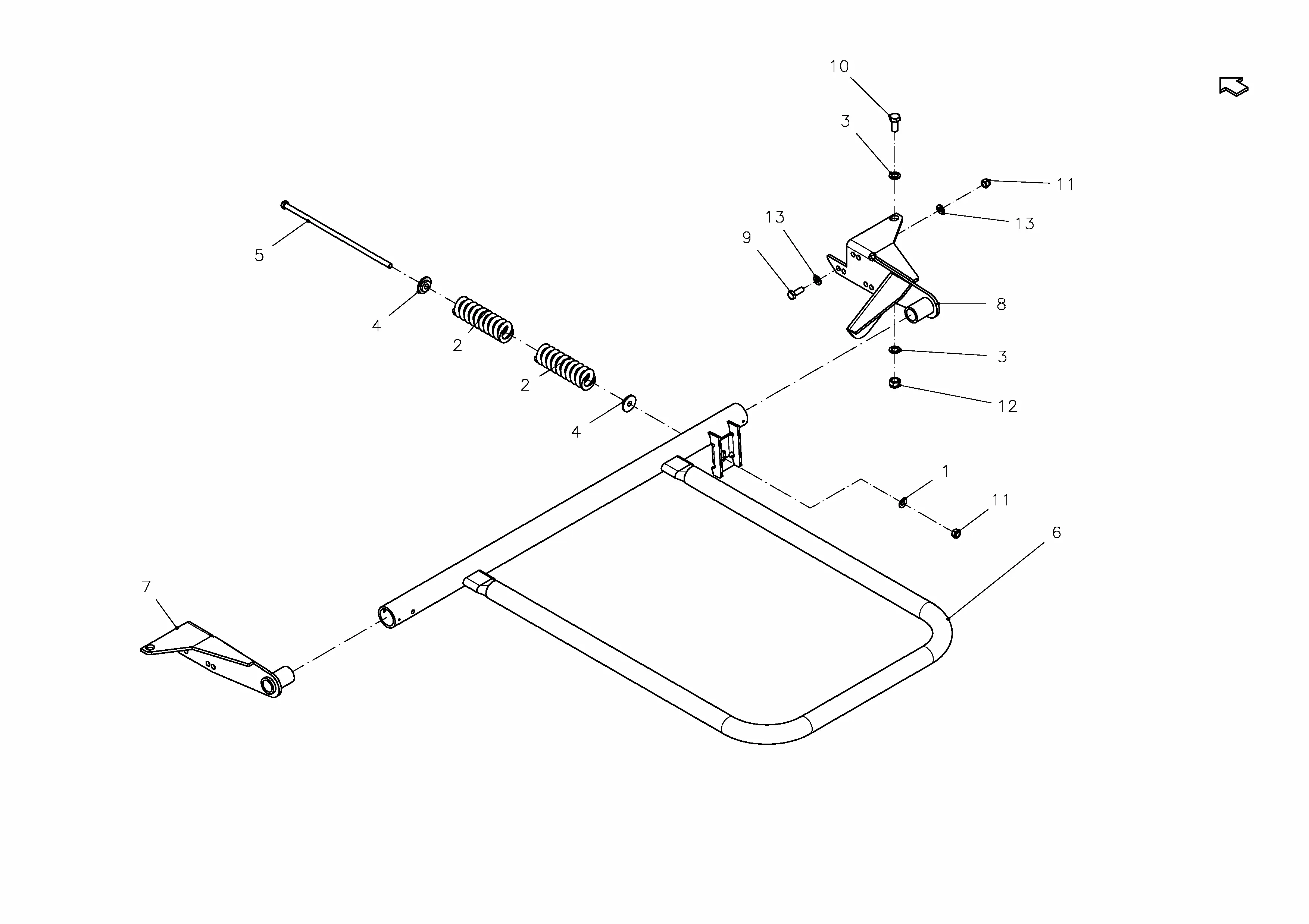 Vicon RF 119 - 6839 (S/N 2337 - 2401) (2008) Parts Diagrams