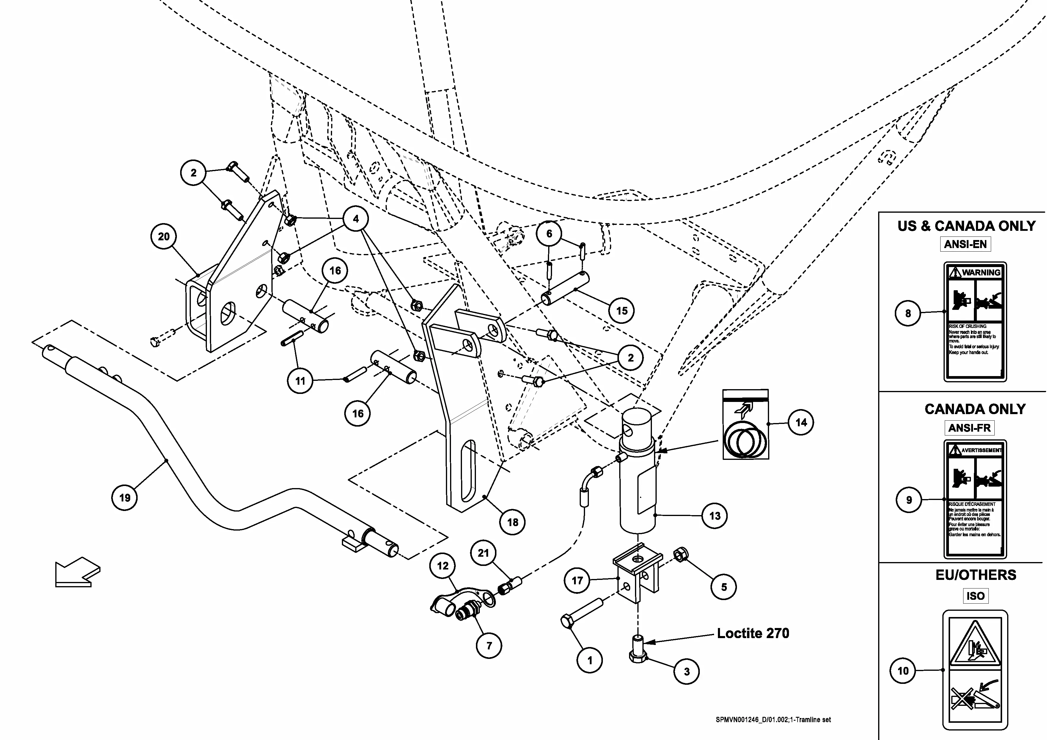 Vicon PS 04 - VN20406 (S/N 12467 - 12541) (2021) Parts Diagrams