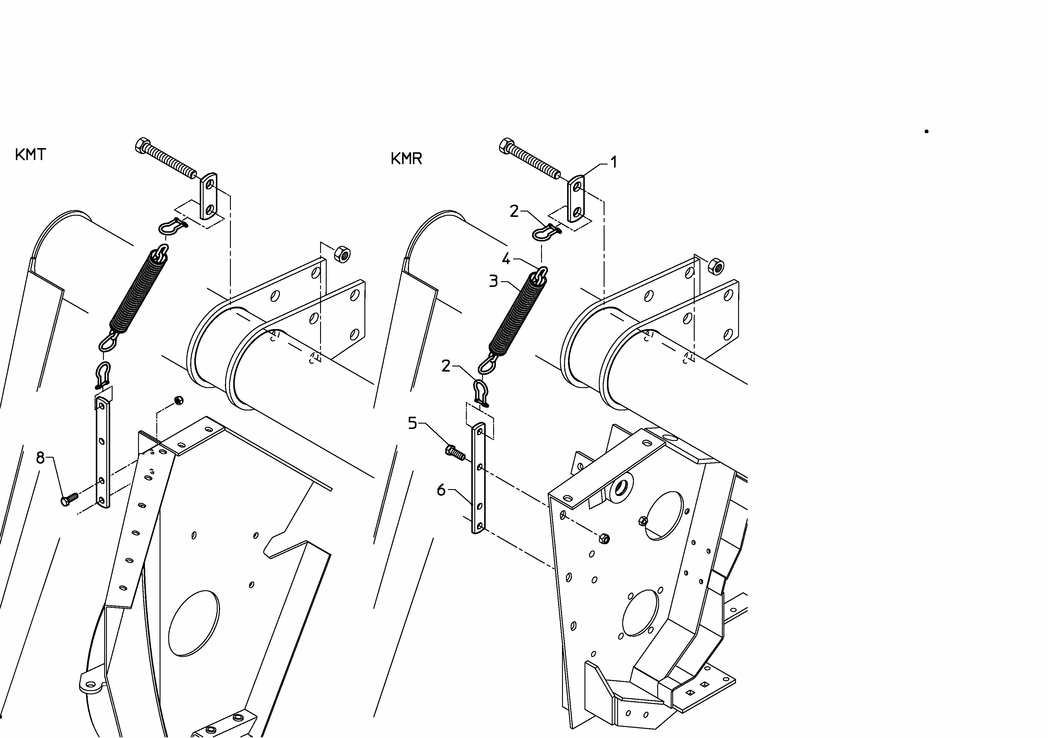 Vicon Frame Rails Vicon KM 3400 HITCH FRAME - 27309-6 (2002) Parts Diagrams