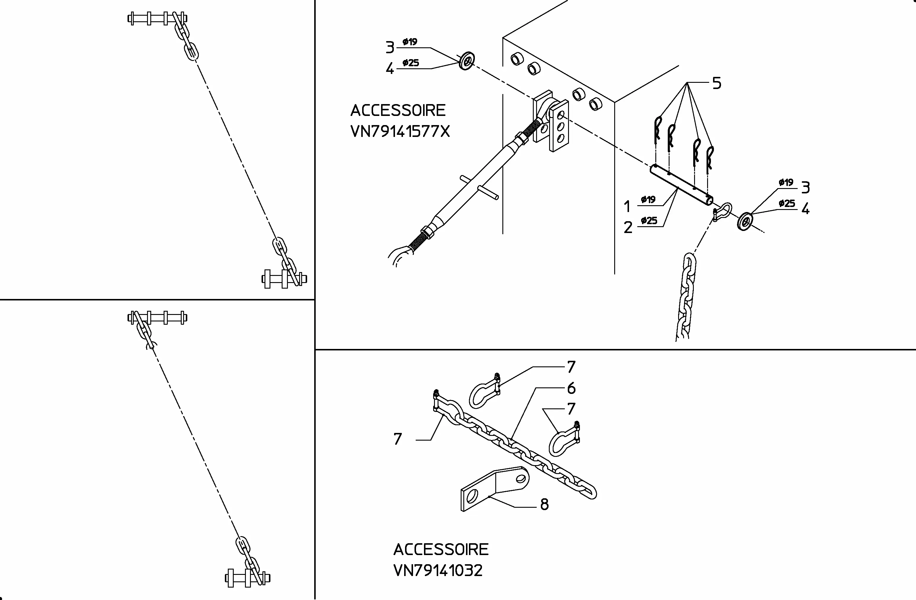 Vicon CM247 - 14237-00 (S/N 2856 - 2955) (2004) Parts Diagrams