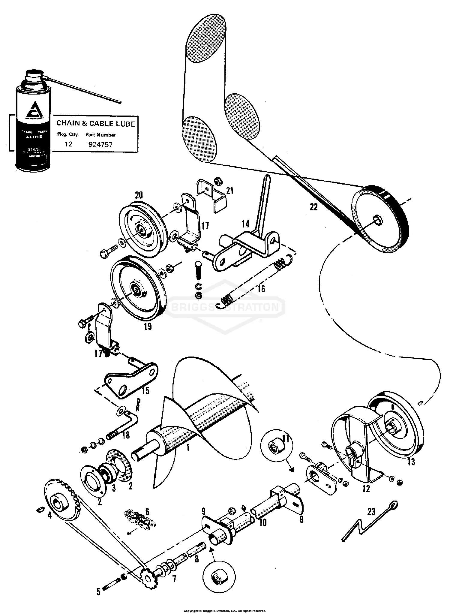 Simplicity 1600261 - 416H, 16HP Hydro Parts Diagrams