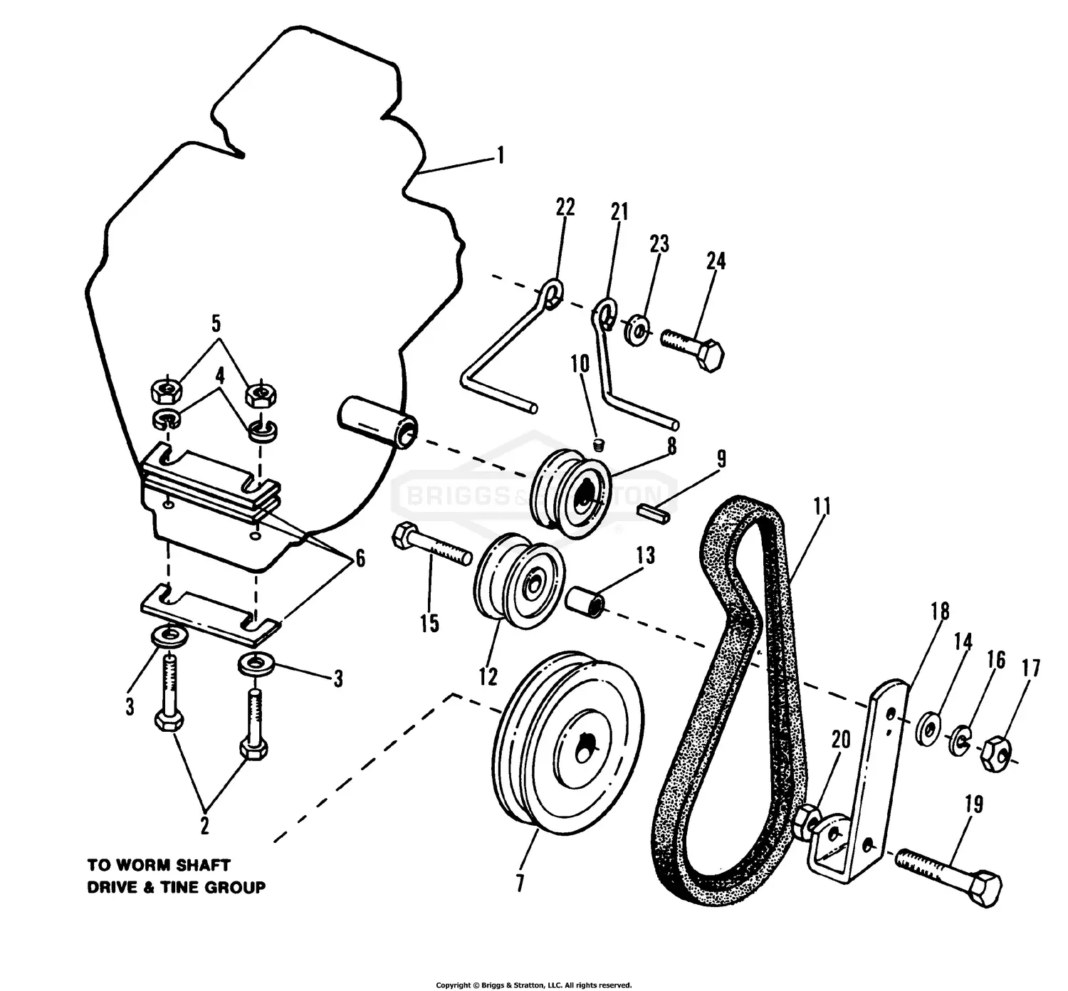 Simplicity 1600397 - Roticul System 1003, 3HP Walk-BehindTiller Parts ...